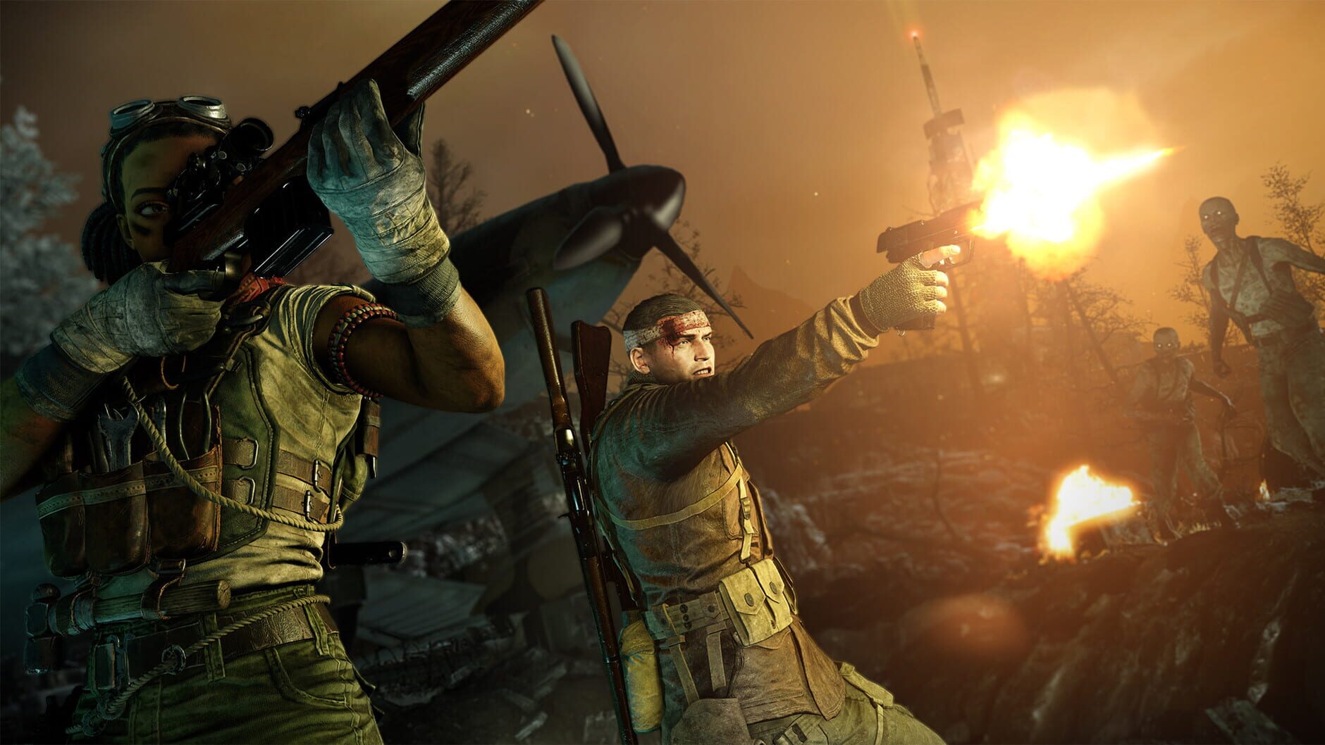 Screenshot for Zombie Army 4: Dead War - Mission 5: Alpine Blitz