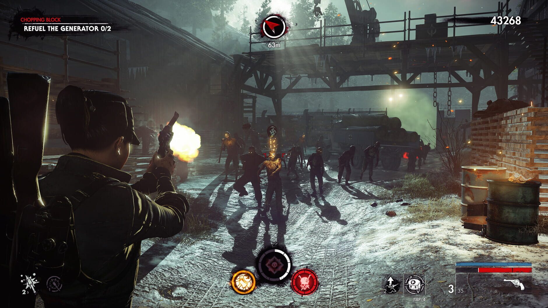 Screenshot for Zombie Army 4: Dead War - Mission 5: Alpine Blitz