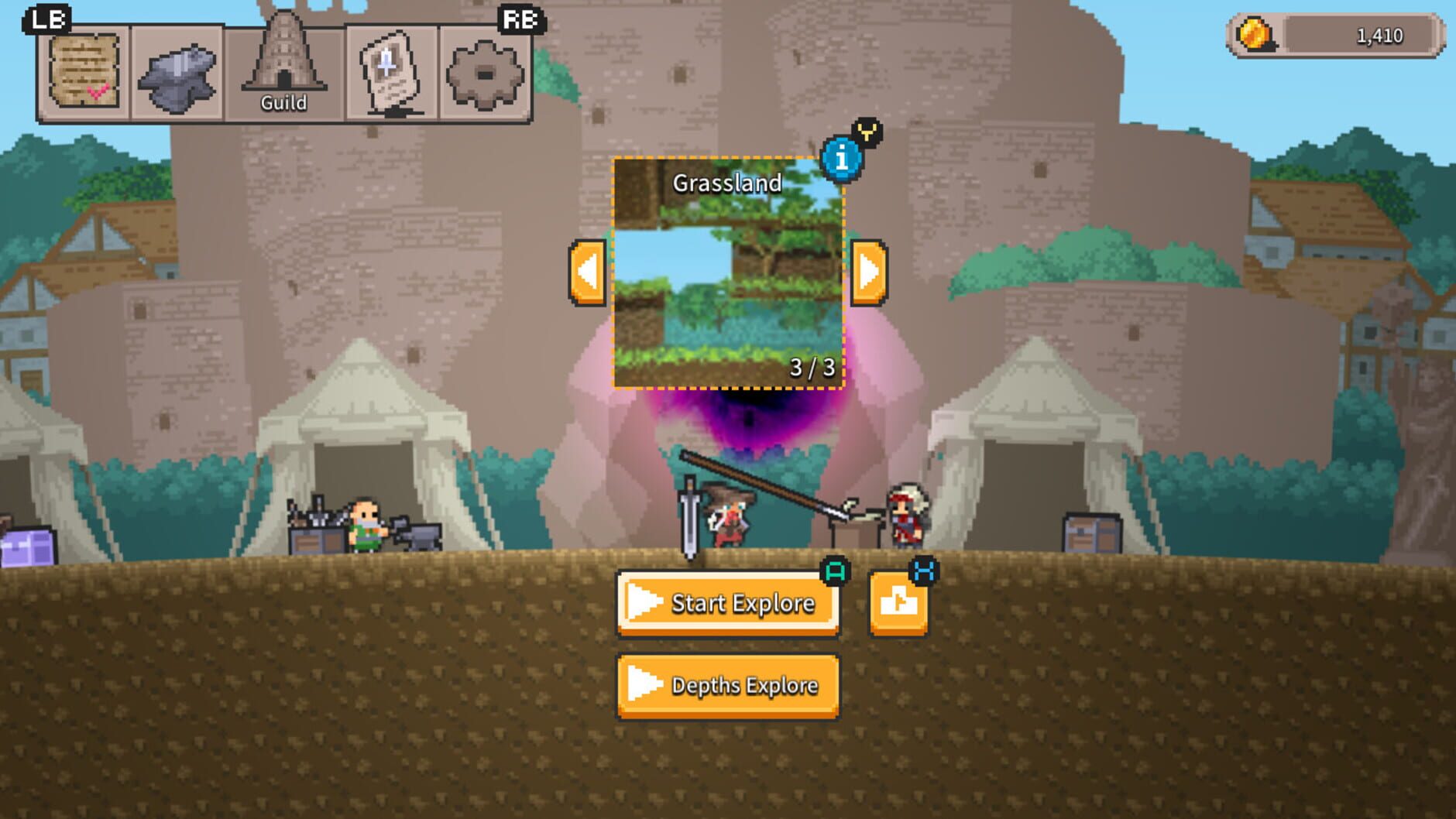 Screenshot for Rogue Explorer
