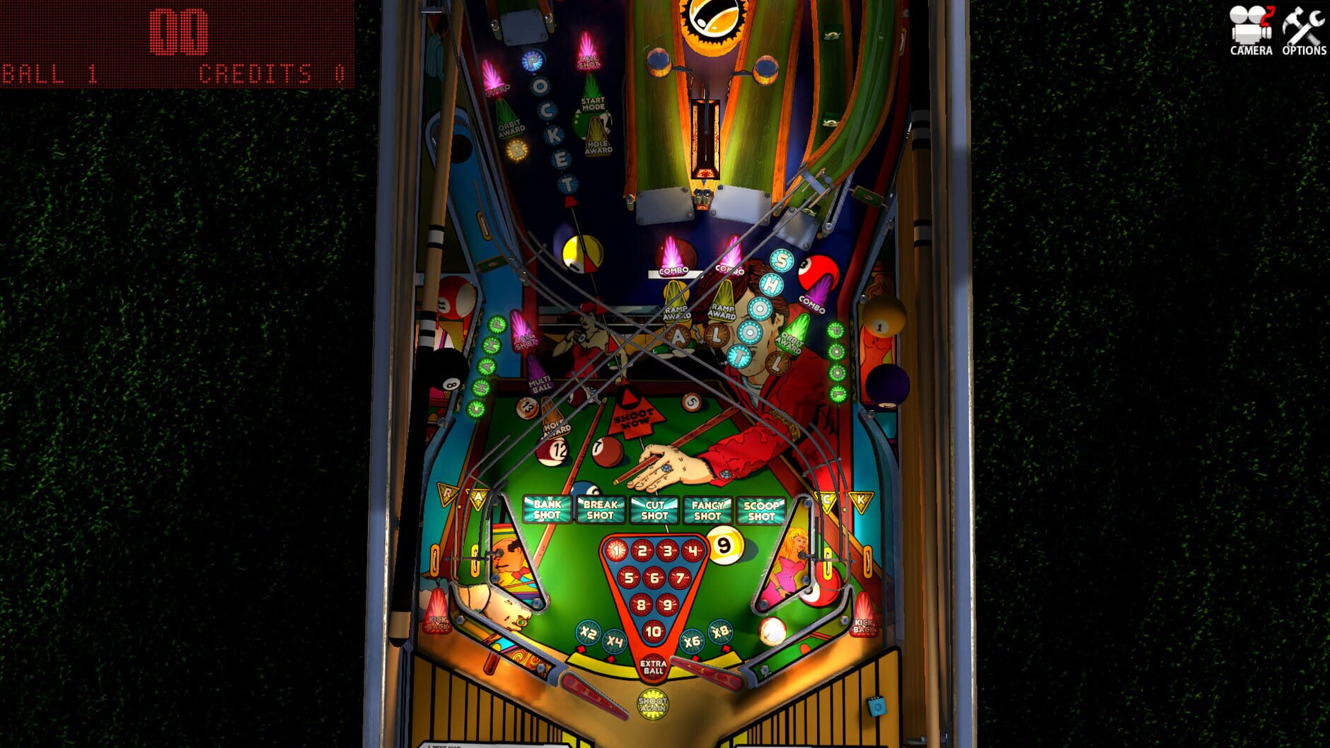 Screenshot for Zaccaria Pinball: Pool Champion 2018 Table