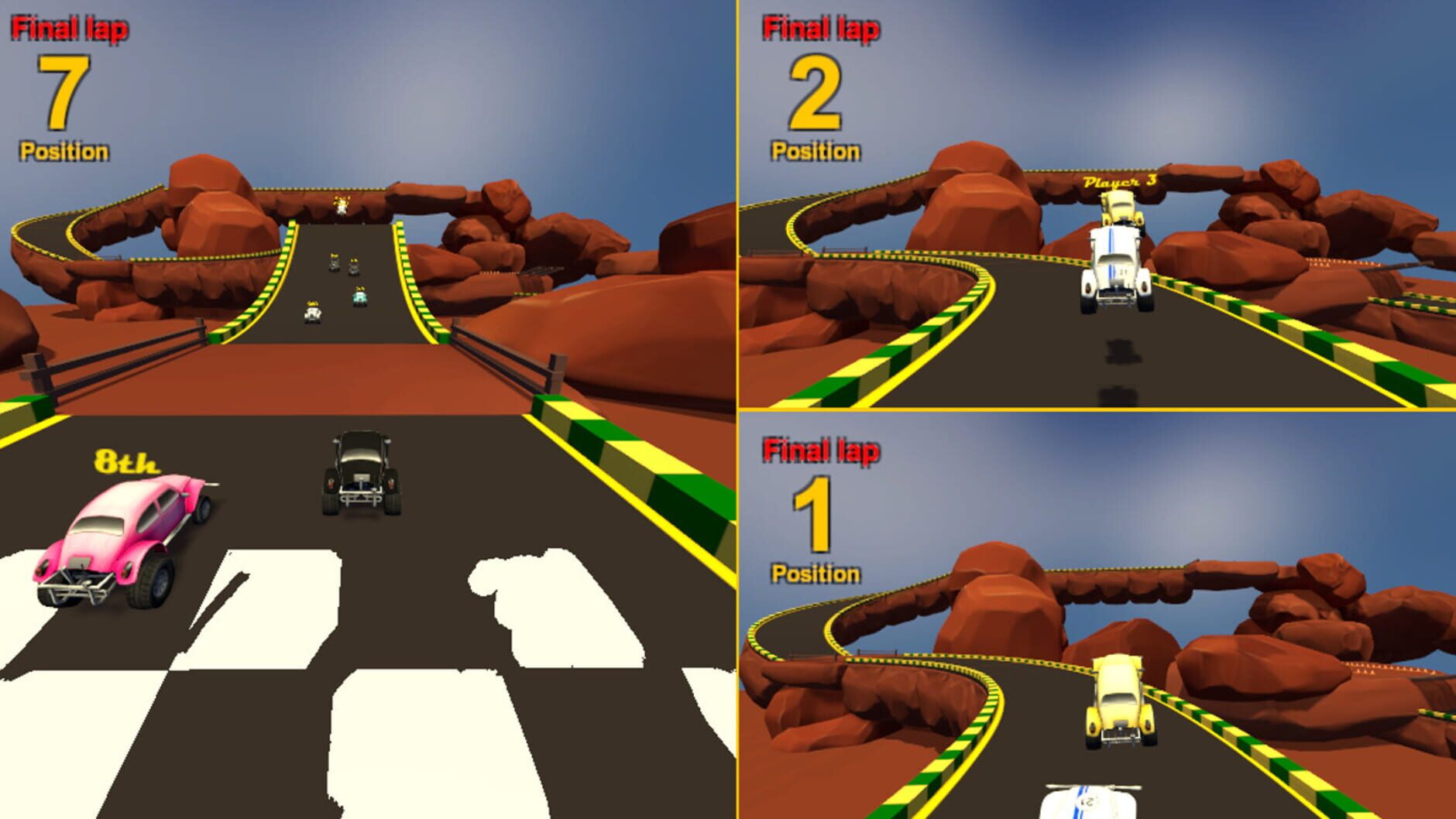 Screenshot for Barro Racing