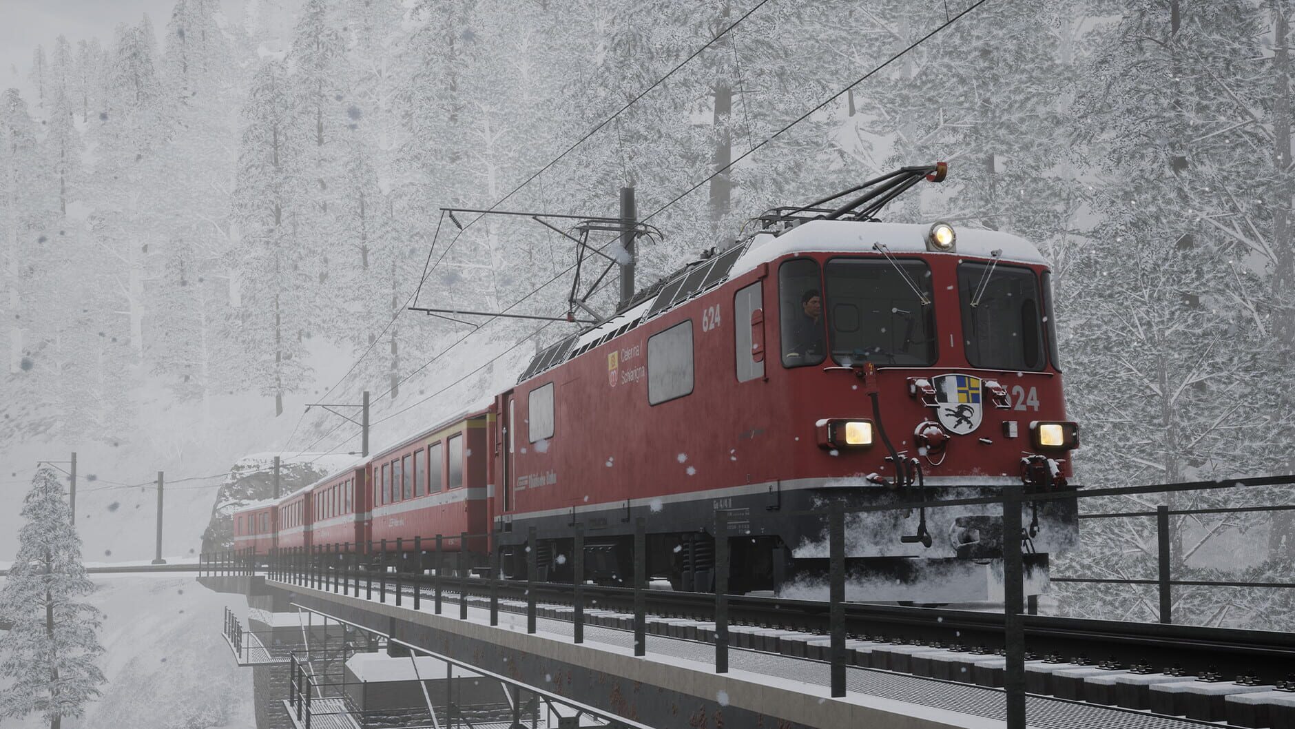 Screenshot for Train Sim World 2: Arosalinie: Chur - Arosa Route Add-On