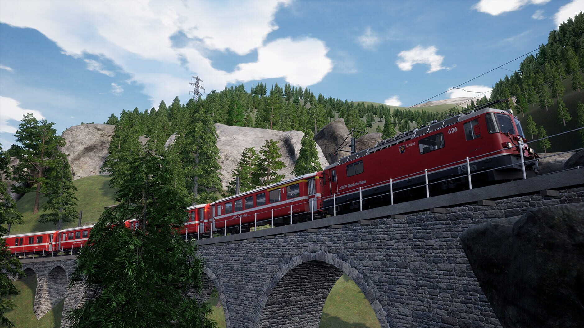 Screenshot for Train Sim World 2: Arosalinie: Chur - Arosa Route Add-On