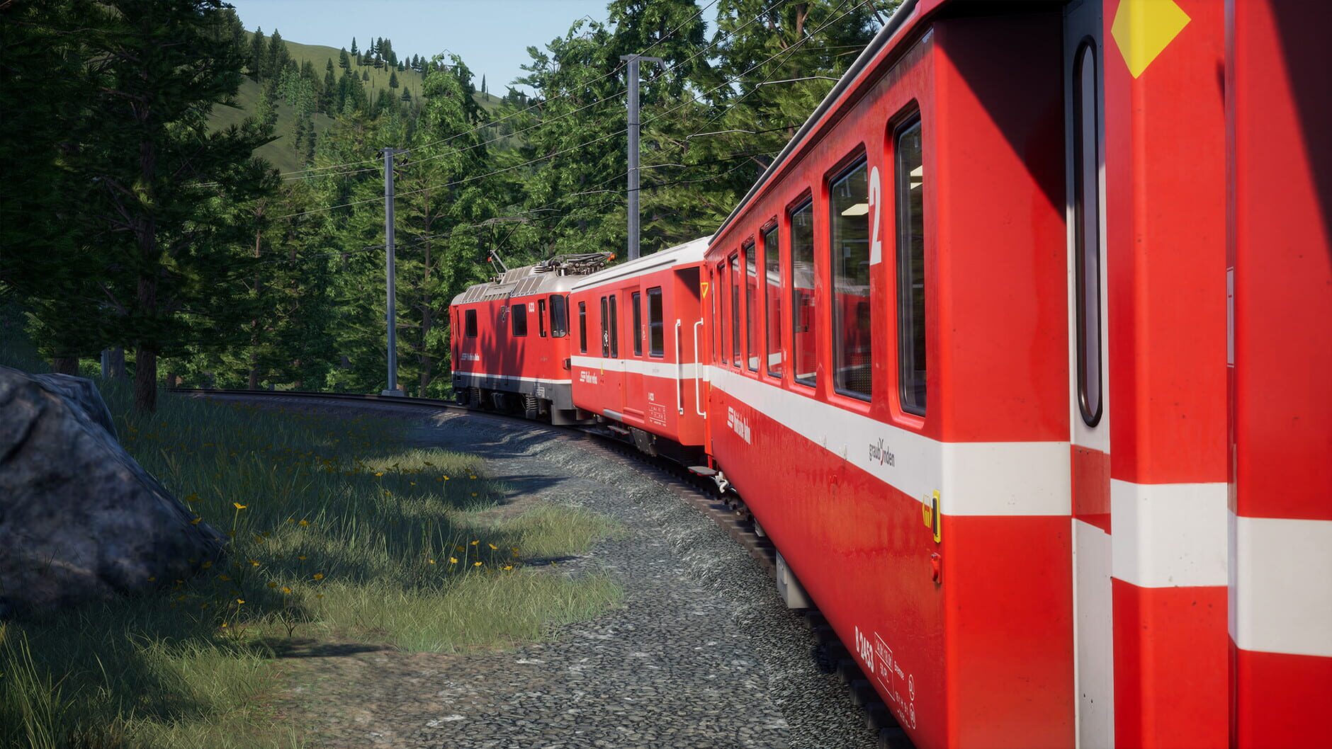 Screenshot for Train Sim World 2: Arosalinie: Chur - Arosa Route Add-On