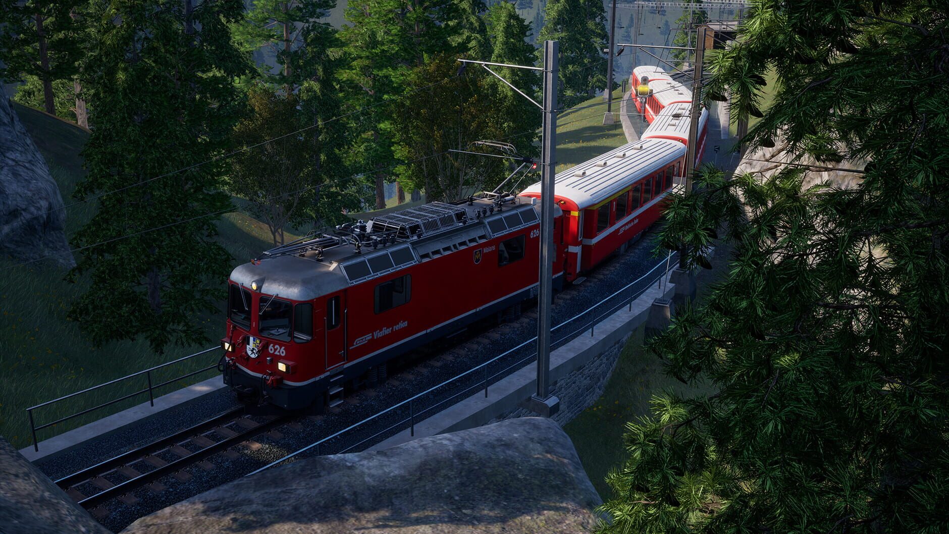 Screenshot for Train Sim World 2: Arosalinie: Chur - Arosa Route Add-On