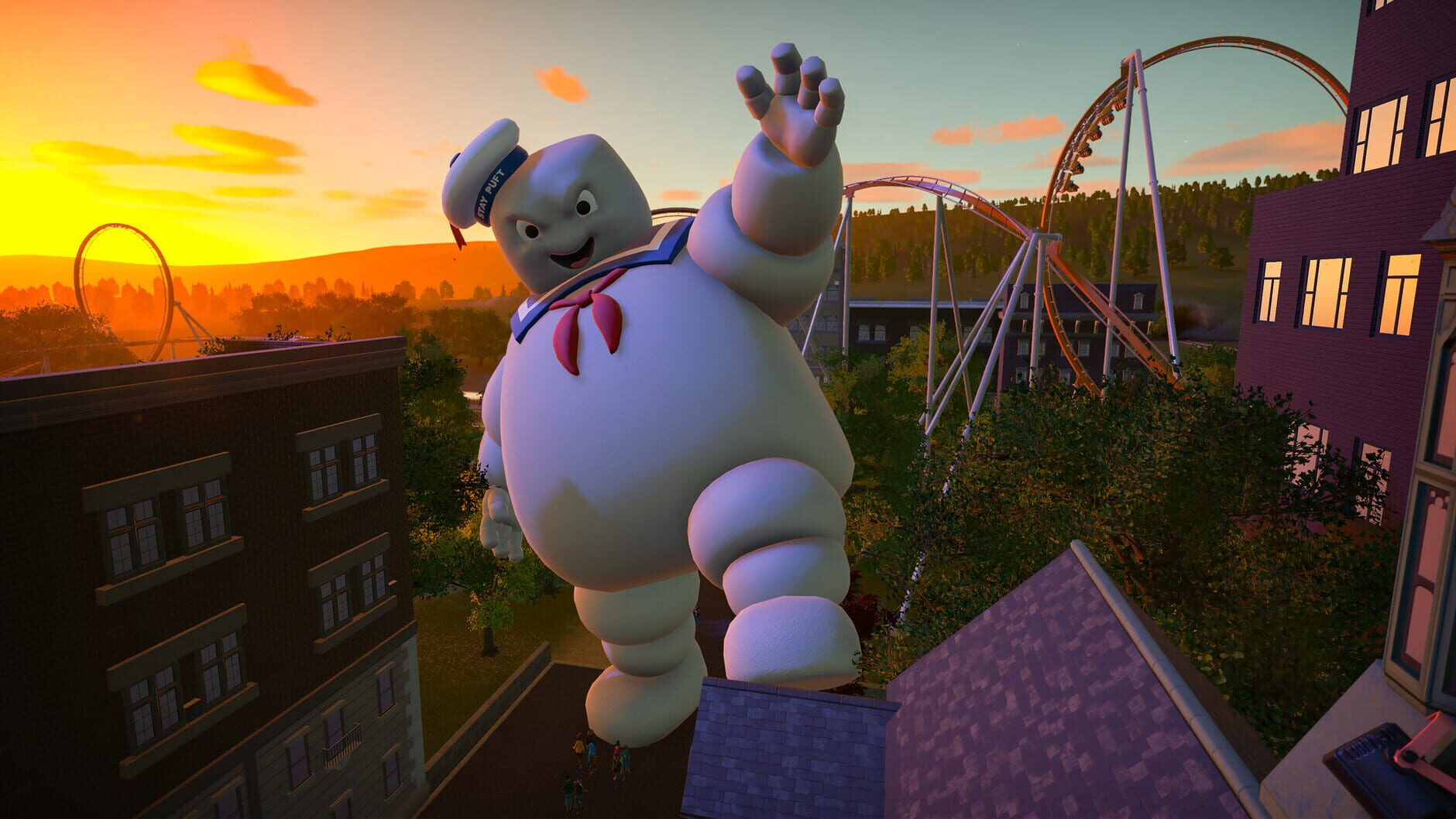Screenshot for Planet Coaster: Ghostbusters