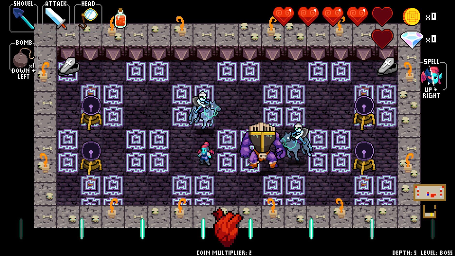 Screenshot for Crypt of the Necrodancer: Amplified