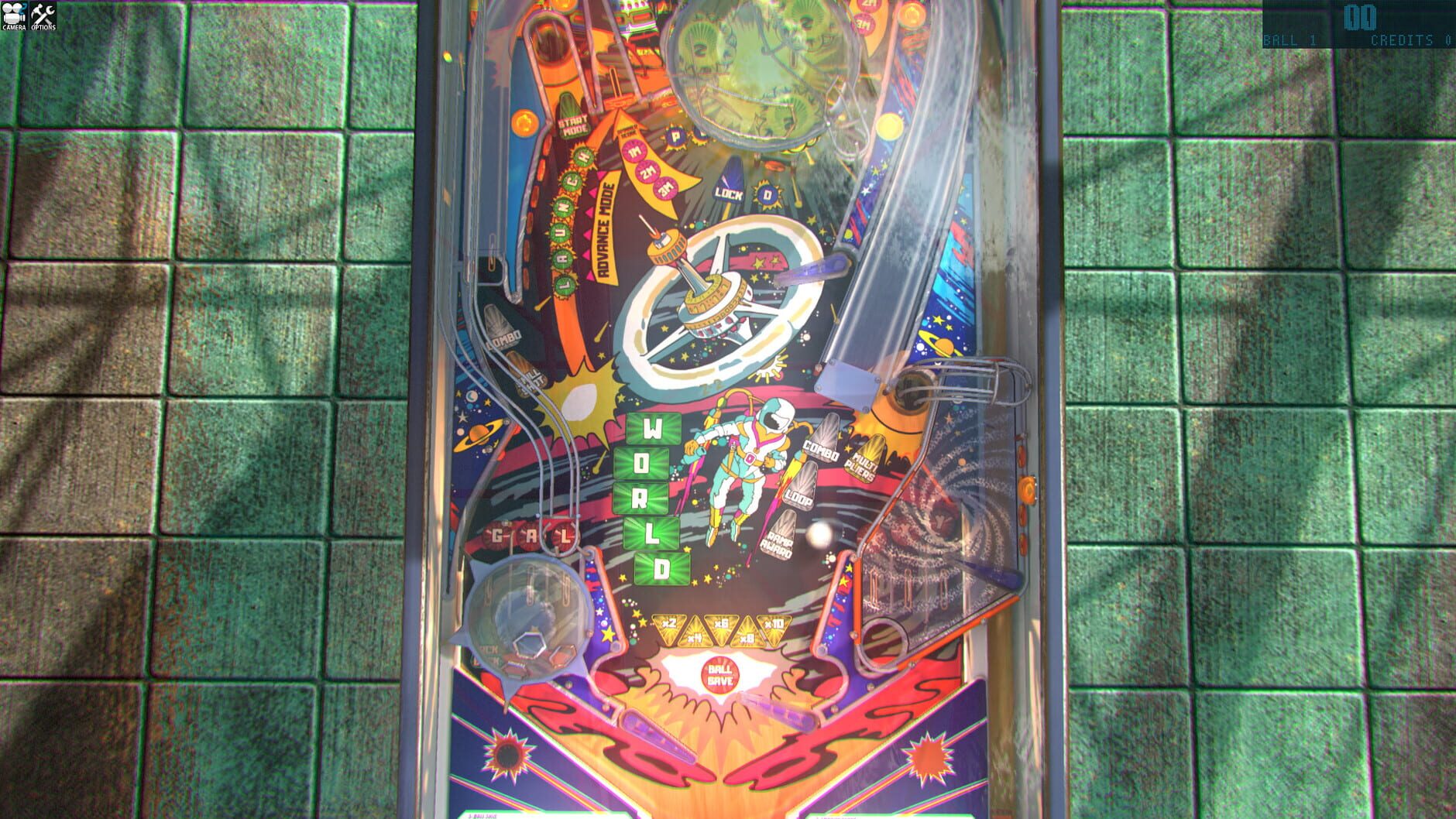 Screenshot for Zaccaria Pinball: Future World 2018 Table
