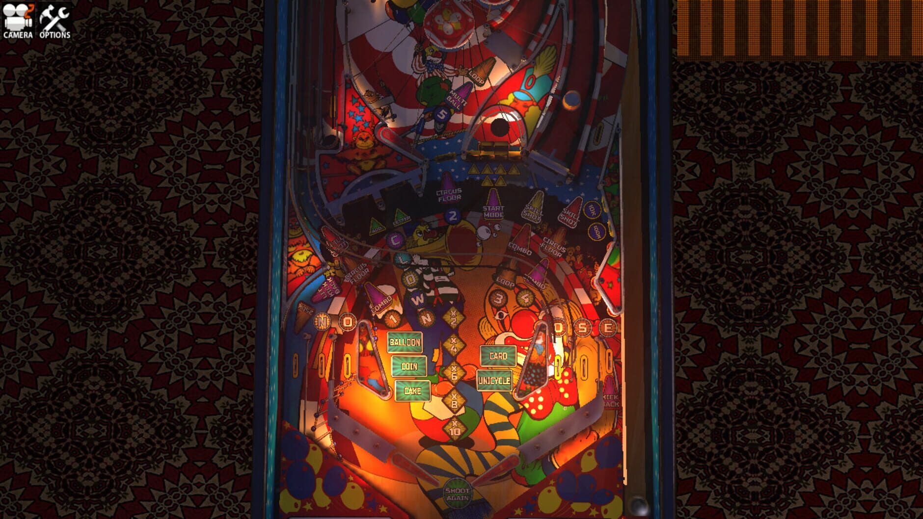 Screenshot for Zaccaria Pinball: Clown 2019 Table