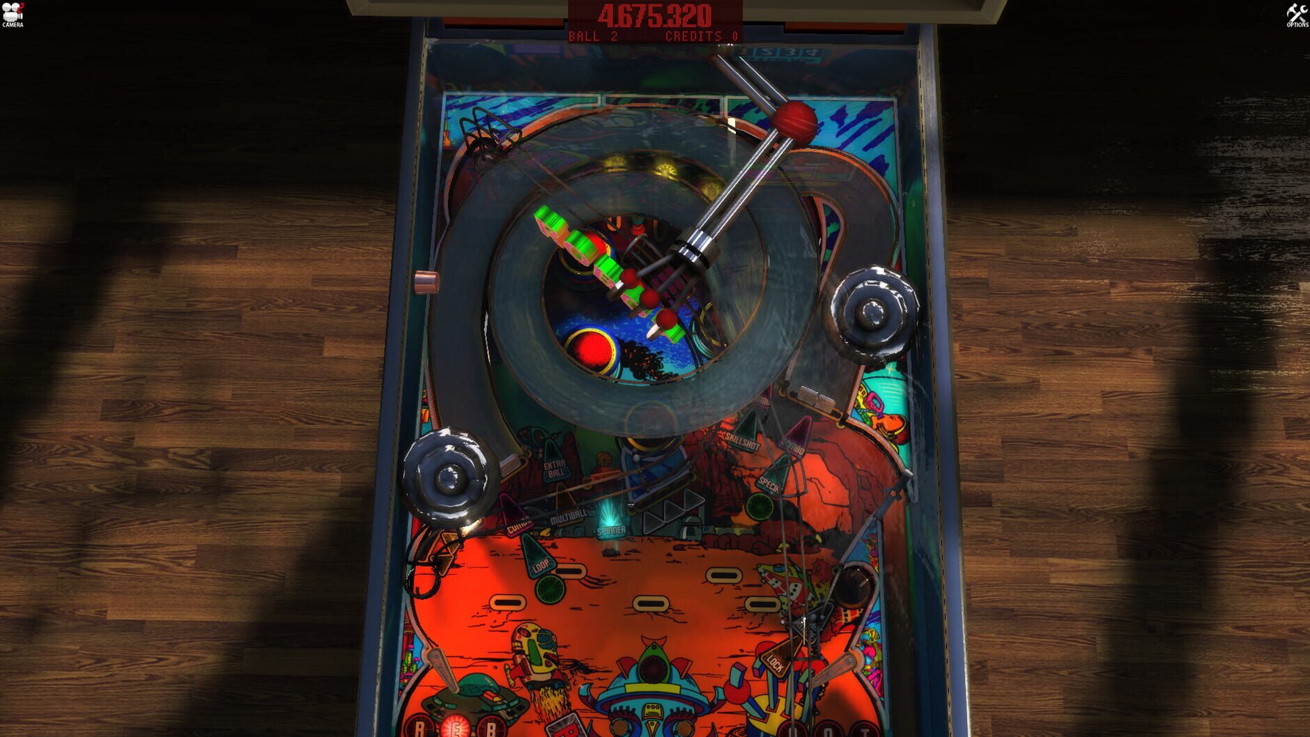 Screenshot for Zaccaria Pinball: Robot 2018 Table