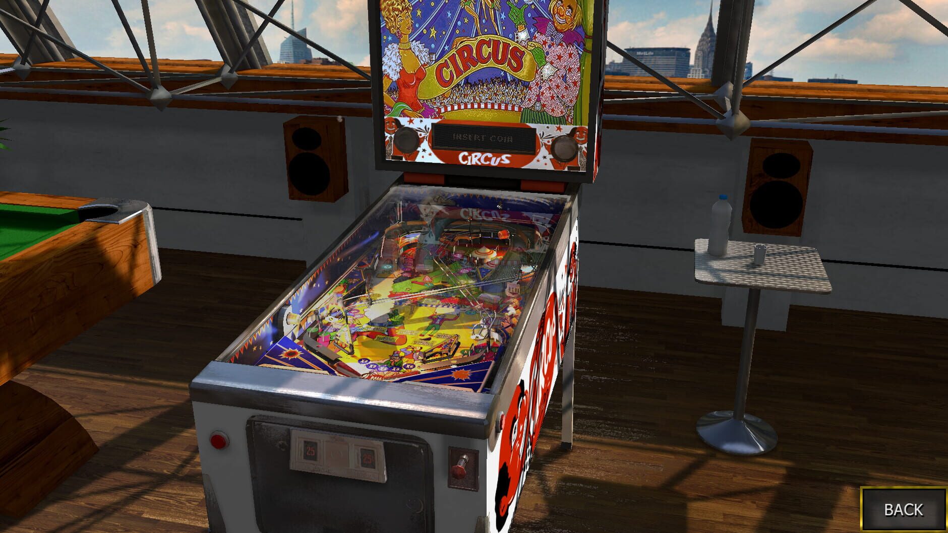 Screenshot for Zaccaria Pinball: Circus 2017 Table