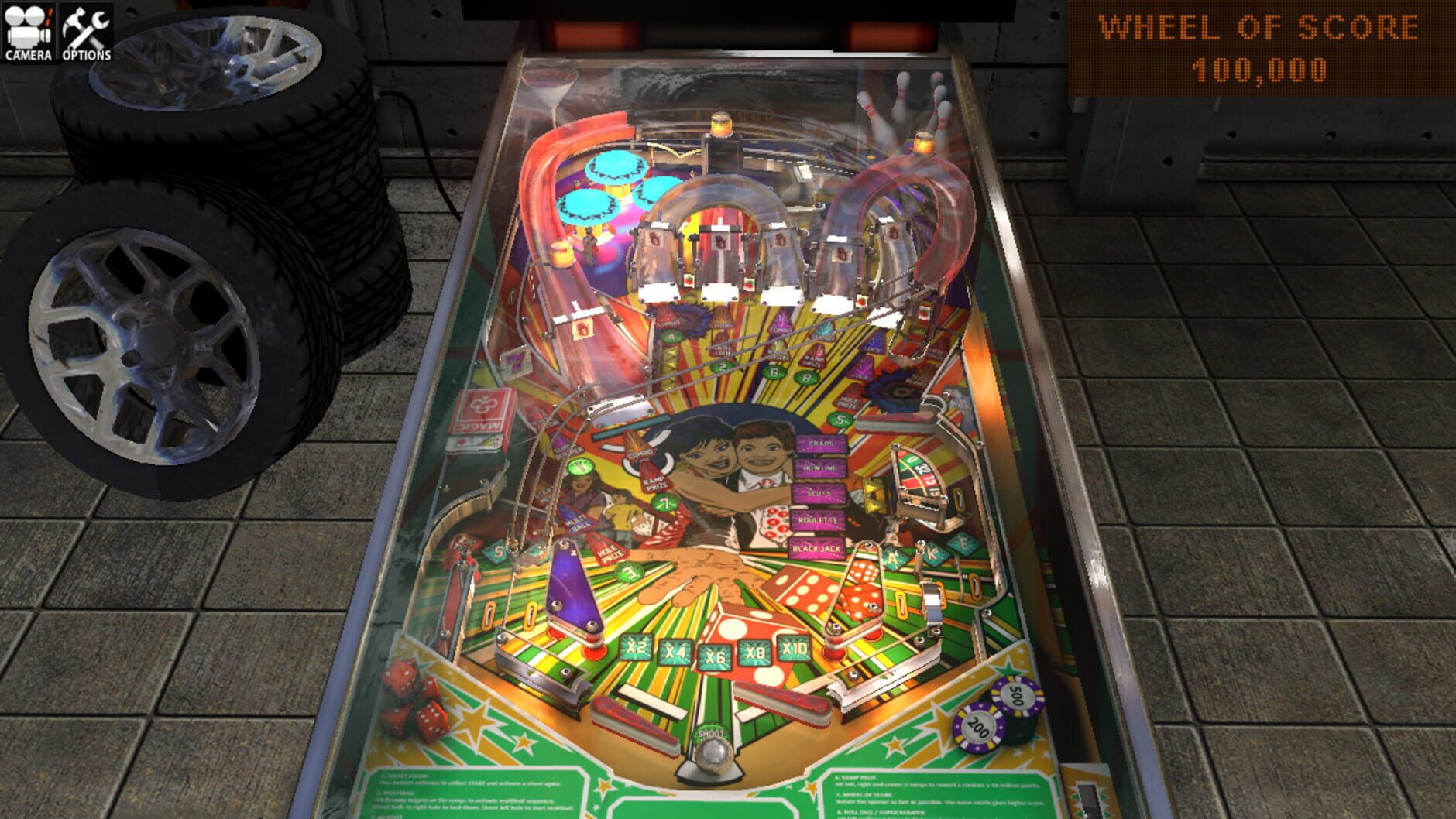 Screenshot for Zaccaria Pinball: Star's Phoenix 2018 Table