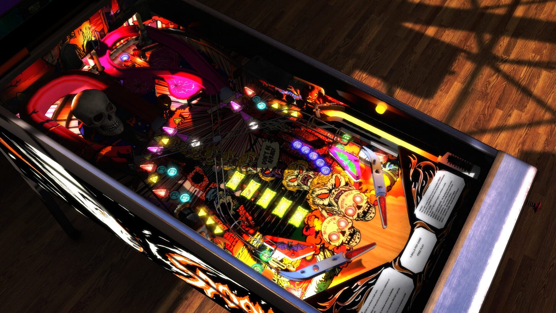 Screenshot for Zaccaria Pinball: Spooky 2017 Table