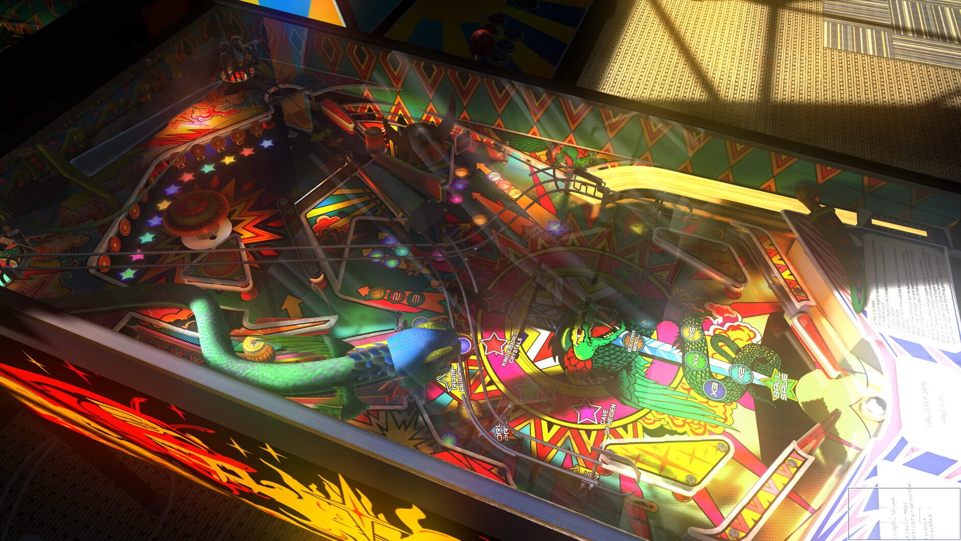 Screenshot for Zaccaria Pinball: Star God 2019 Table