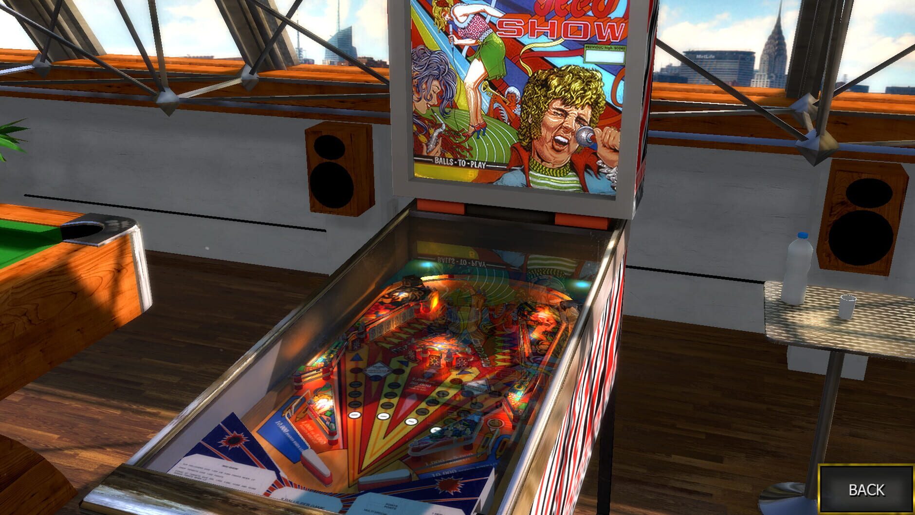 Screenshot for Zaccaria Pinball: Red Show Table