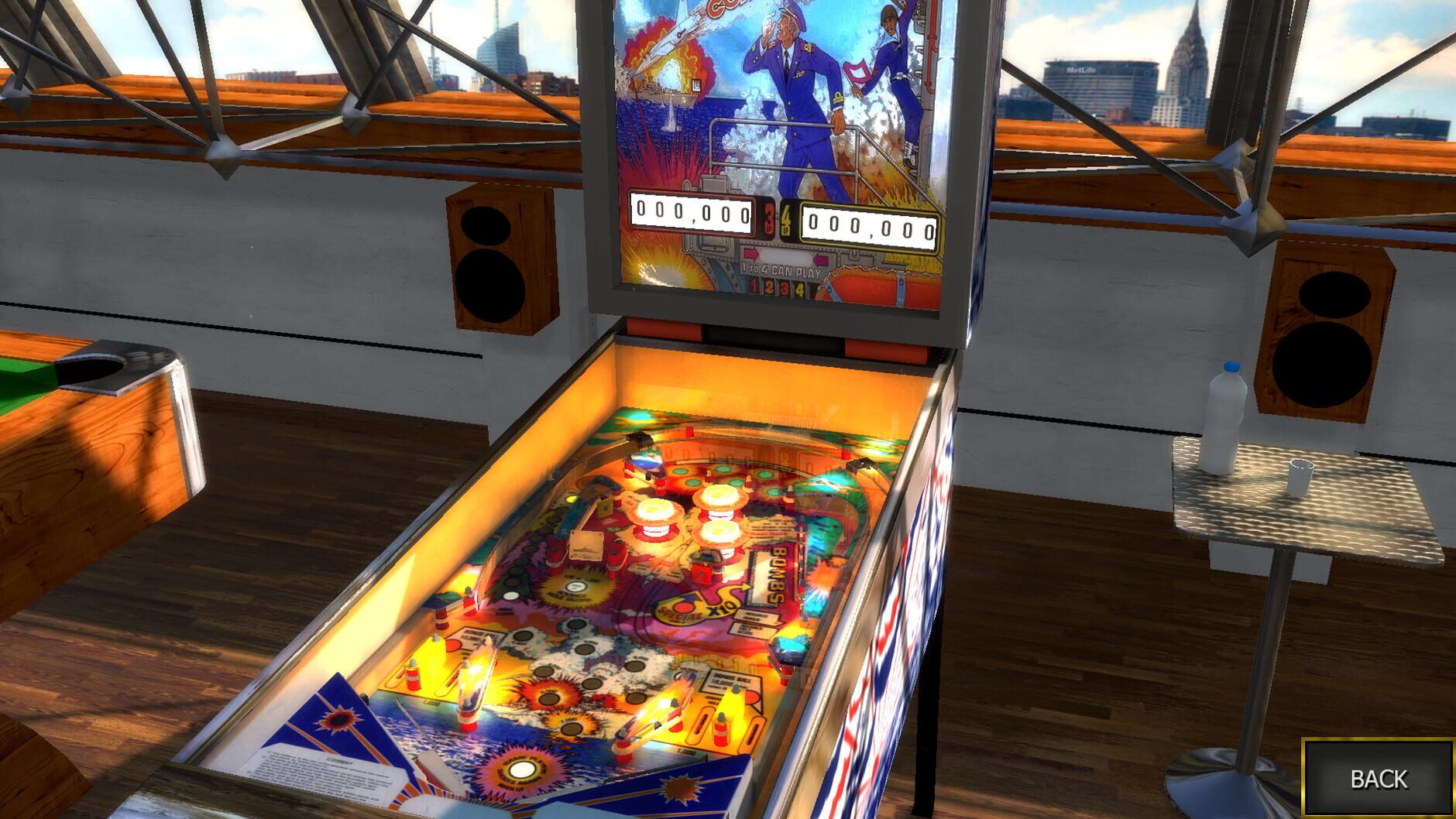 Screenshot for Zaccaria Pinball: Combat Table
