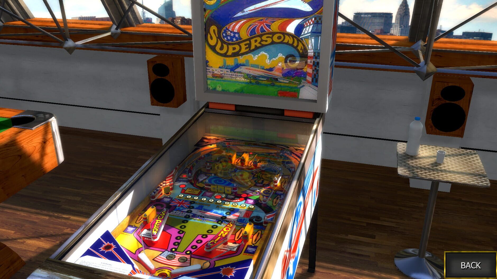 Screenshot for Zaccaria Pinball: Supersonic Table