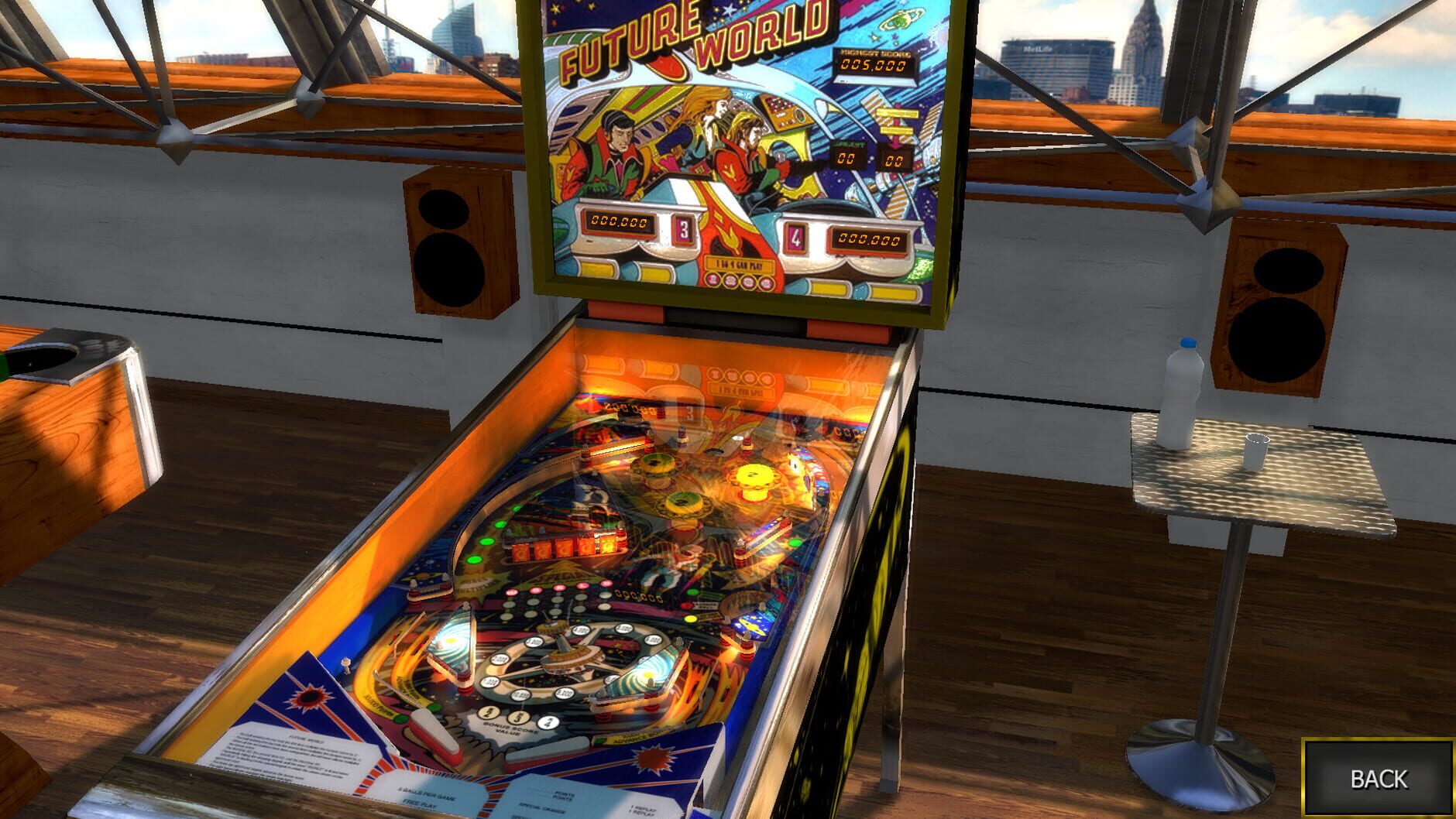 Screenshot for Zaccaria Pinball: Future World Table