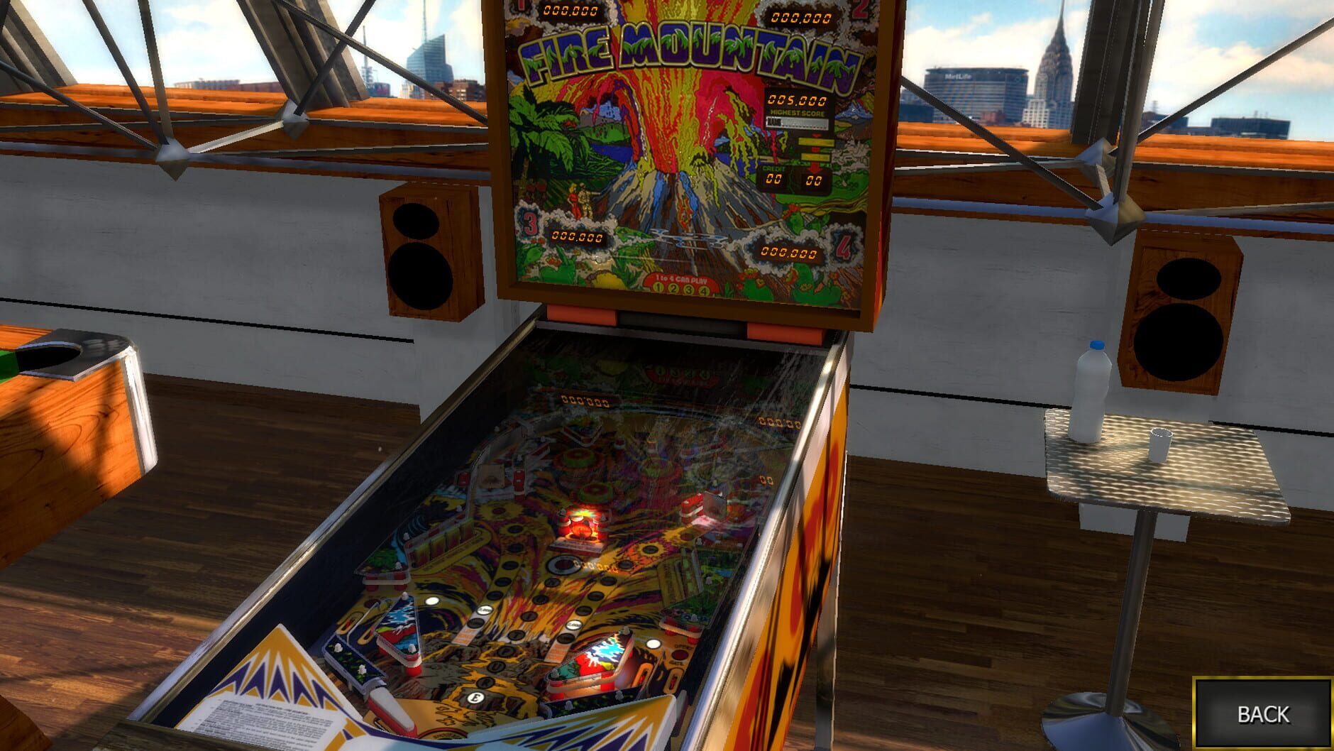 Screenshot for Zaccaria Pinball: Fire Mountain Table
