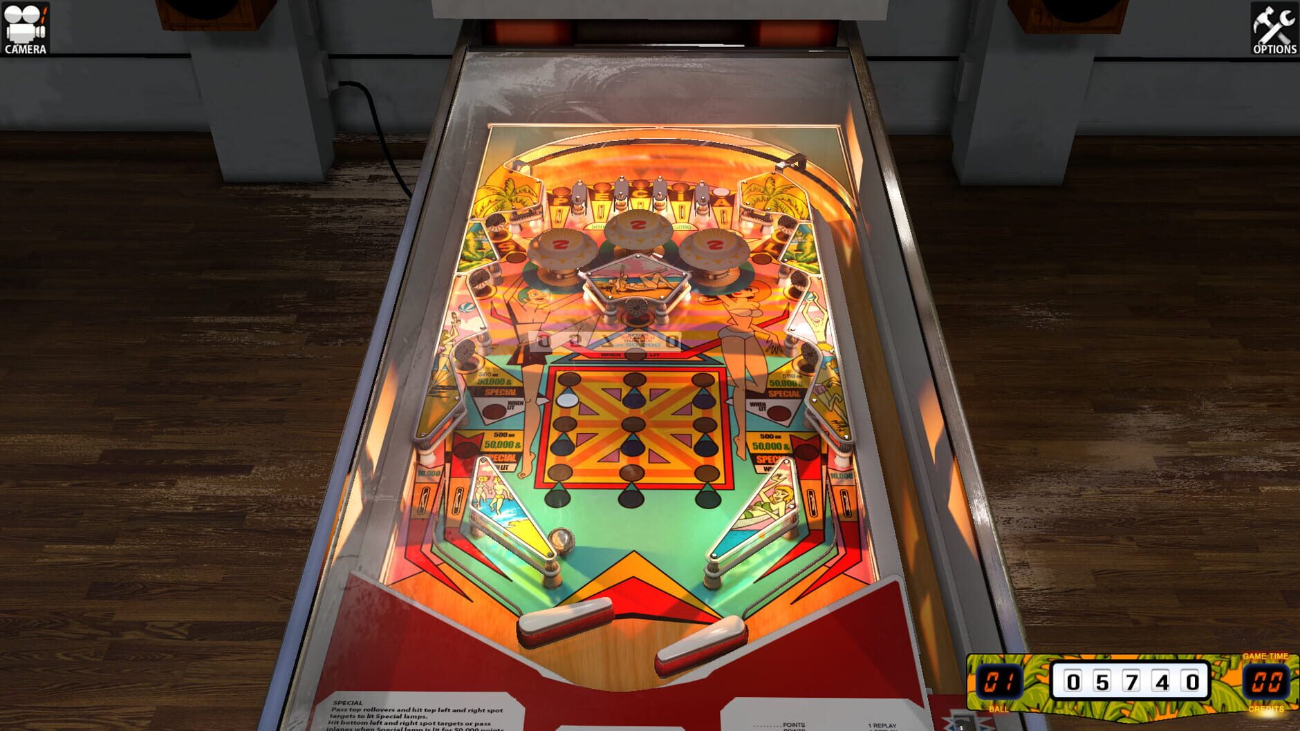 Screenshot for Zaccaria Pinball: Tropical Table