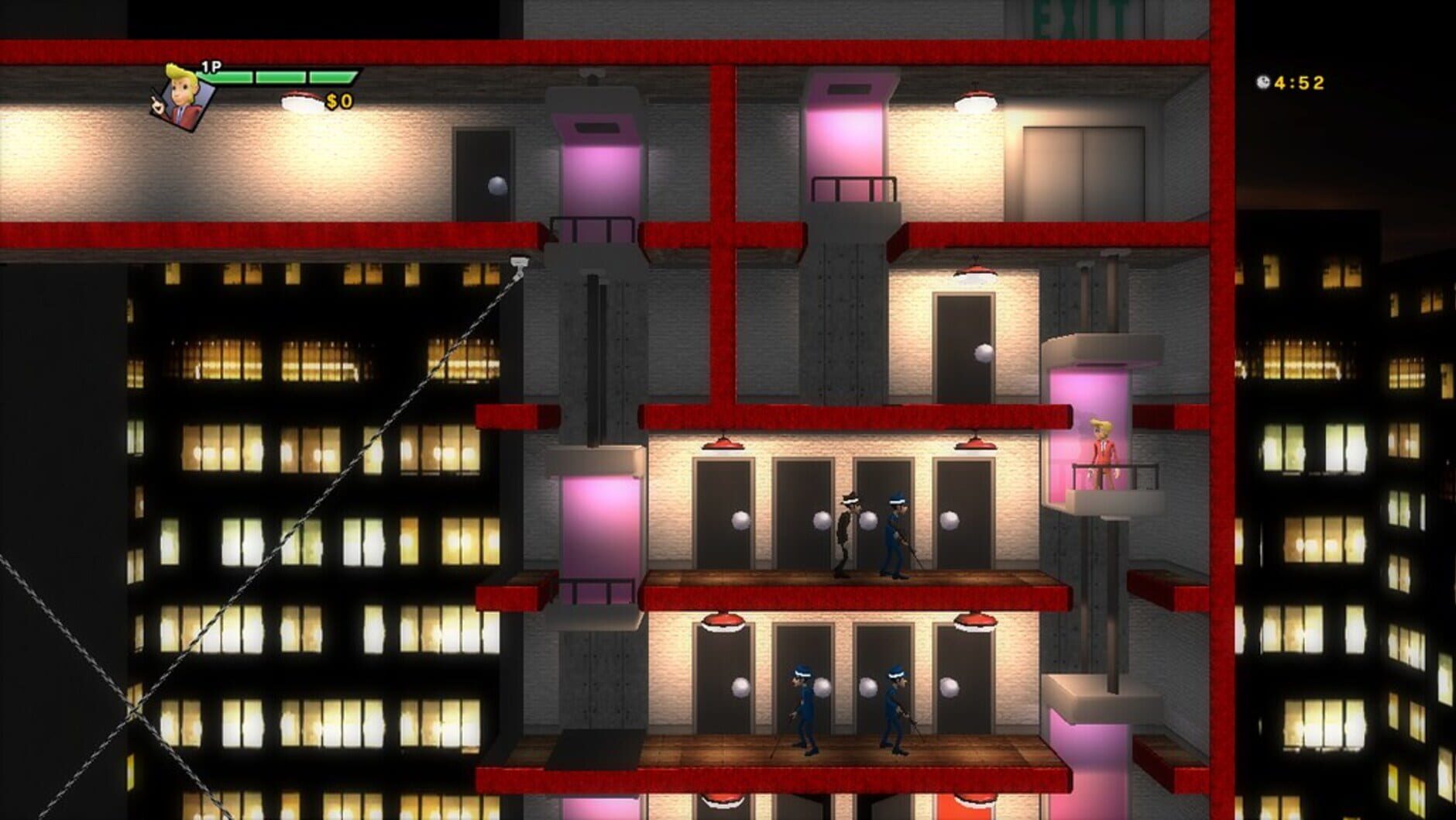 Screenshot for Elevator Action Deluxe