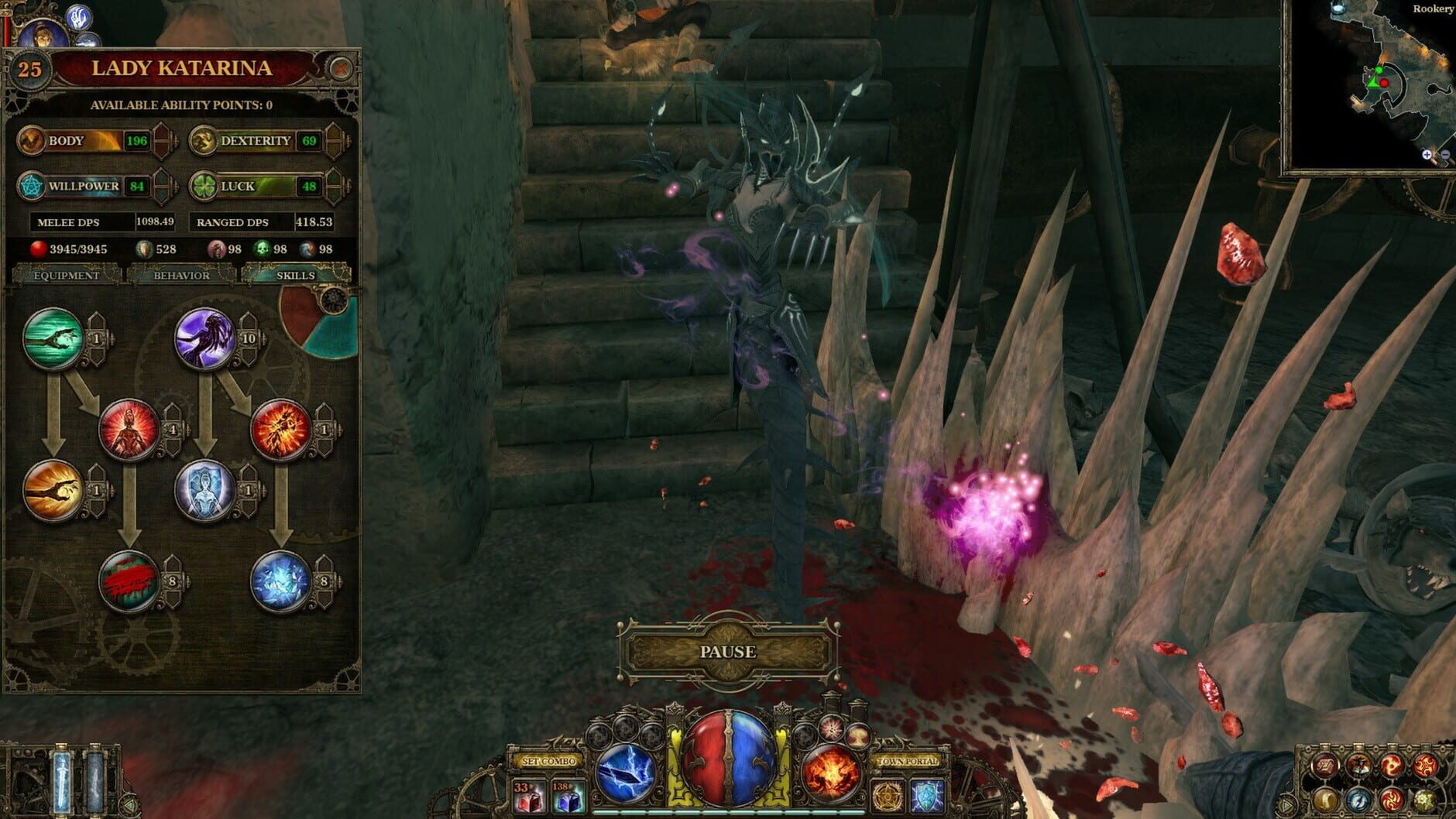 Screenshot for The Incredible Adventures of Van Helsing: Blue Blood