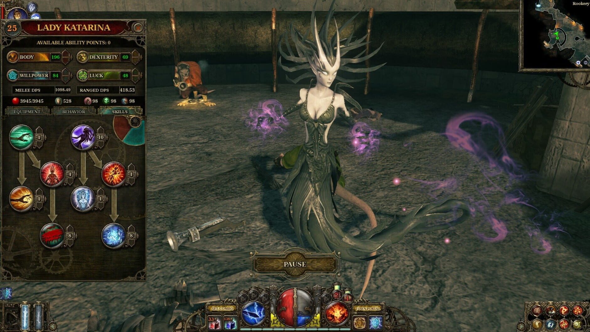 Screenshot for The Incredible Adventures of Van Helsing: Blue Blood