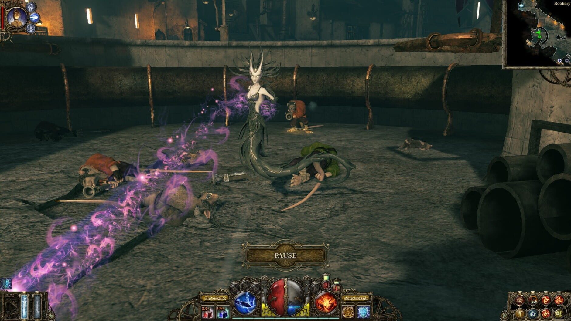 Screenshot for The Incredible Adventures of Van Helsing: Blue Blood