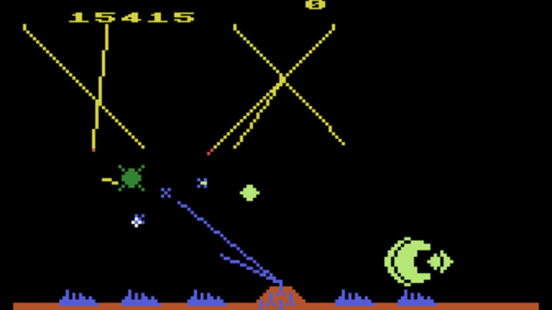 Screenshot for Missile Command