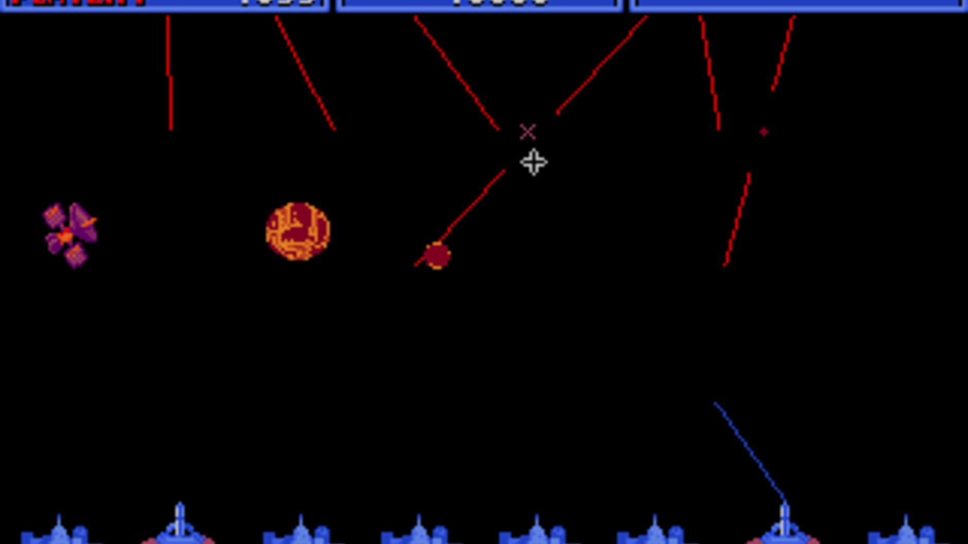 Screenshot for Missile Command