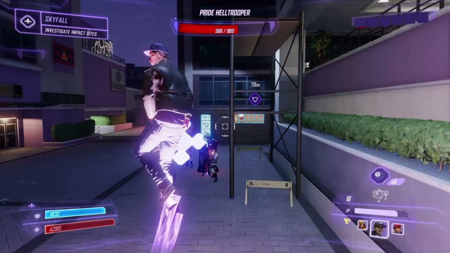 Screenshot for Agents of Mayhem: Day One Edition