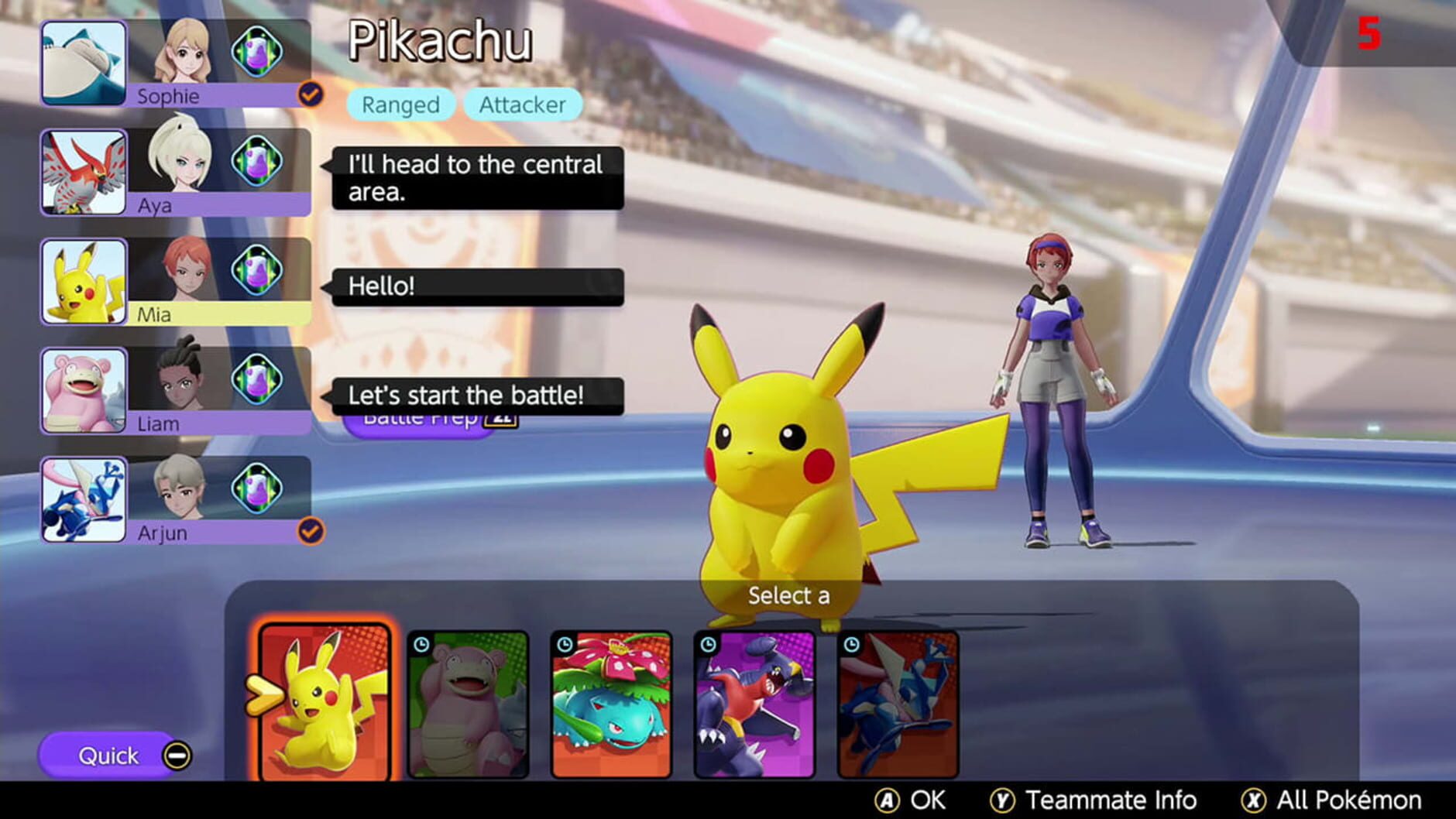 Screenshot for Pokémon Unite