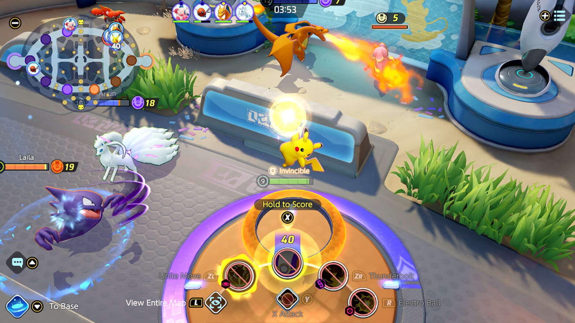 Screenshot for Pokémon Unite