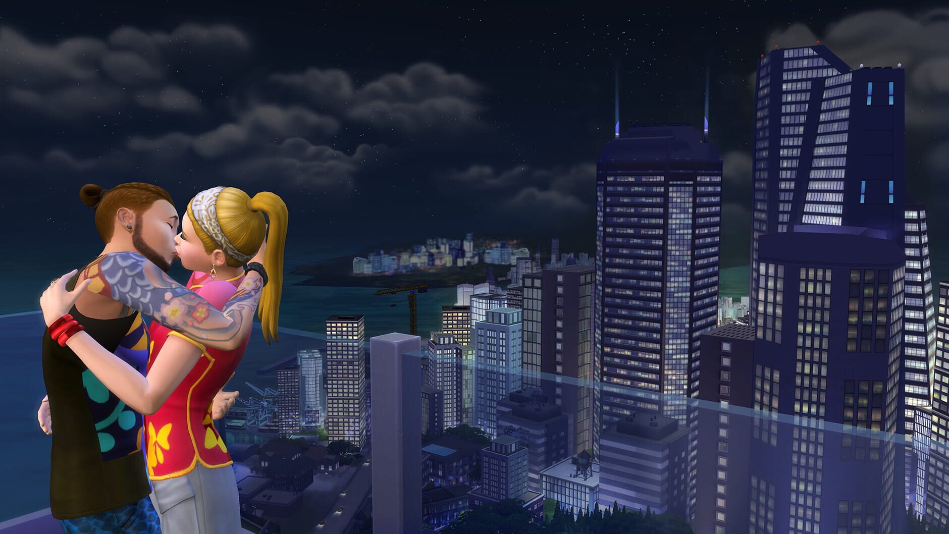 Screenshot for The Sims 4: City Living