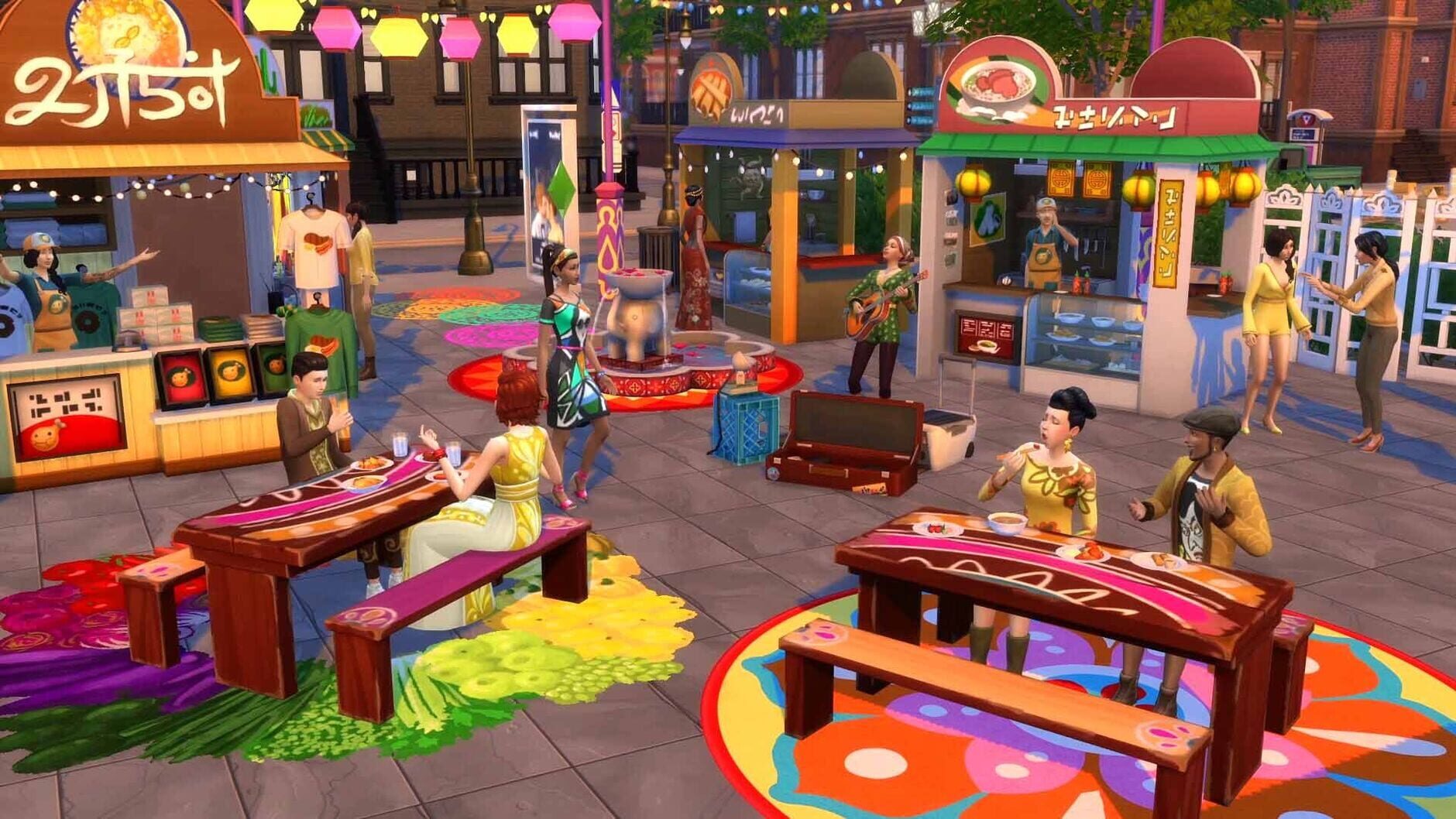 Screenshot for The Sims 4: City Living