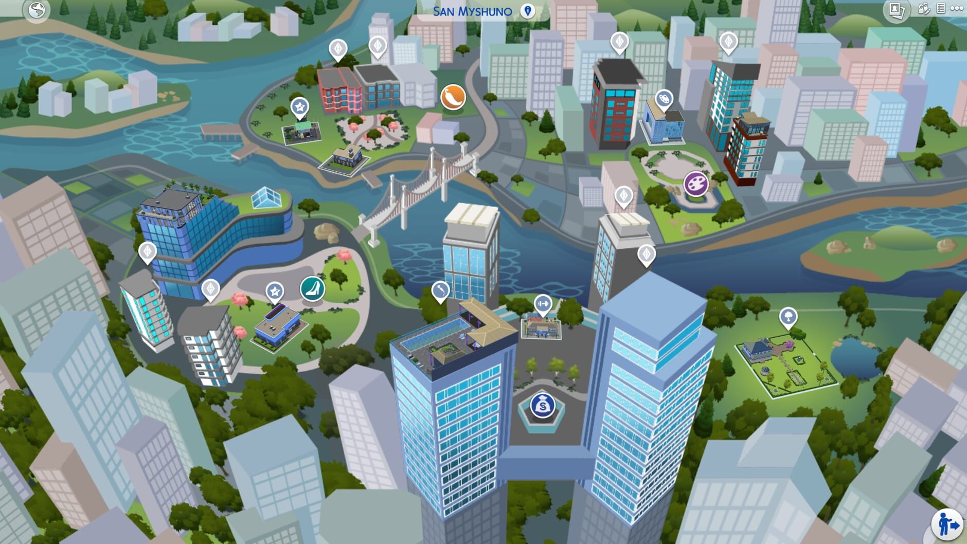 Screenshot for The Sims 4: City Living