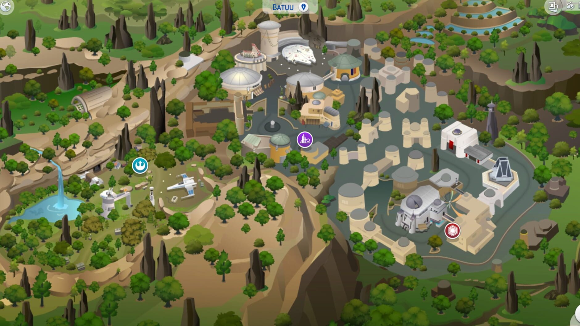 Screenshot for The Sims 4: Journey to Batuu
