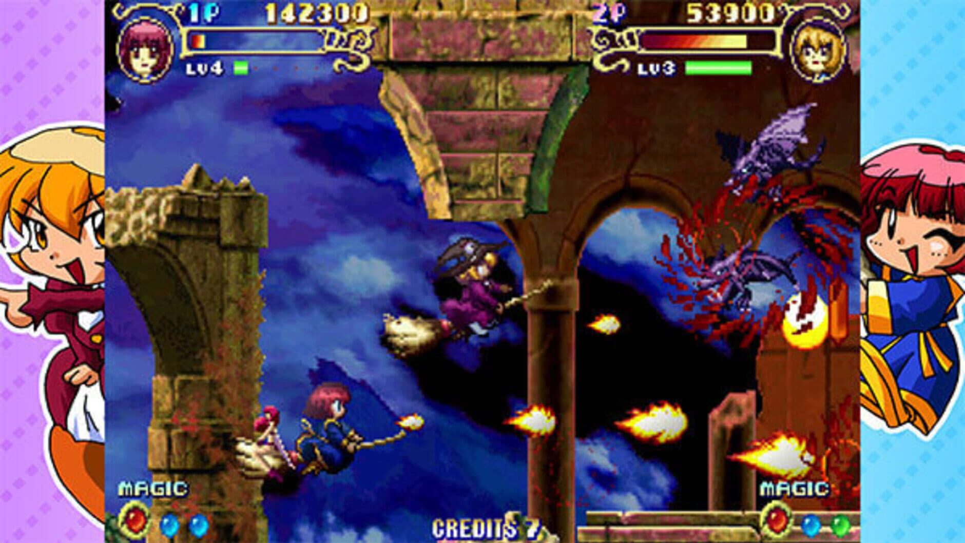 Screenshot for Cotton Guardian Force: Saturn Tribute