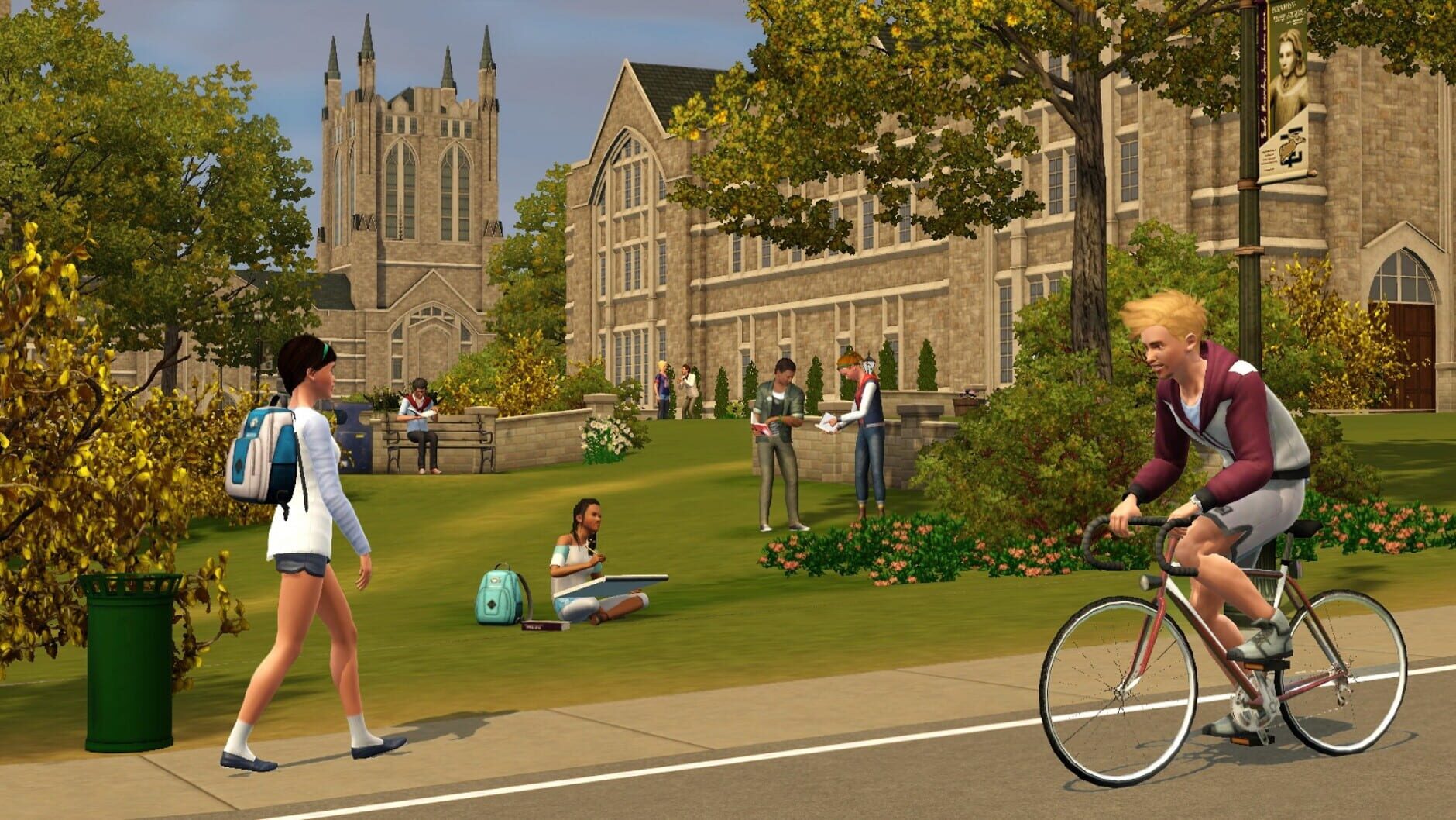 Screenshot for The Sims 3: University Life