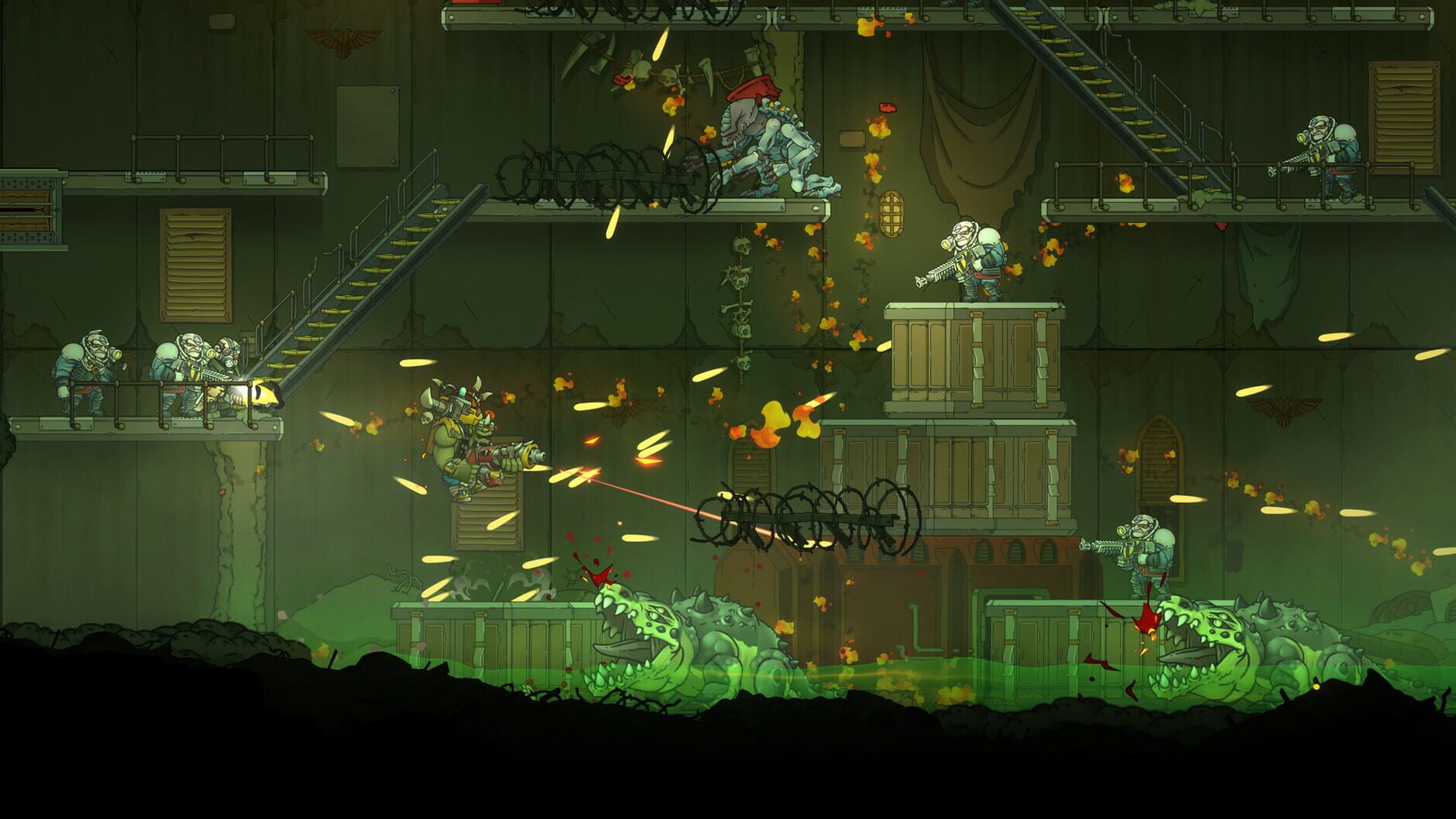 Screenshot for Warhammer 40,000: Shootas, Blood & Teef