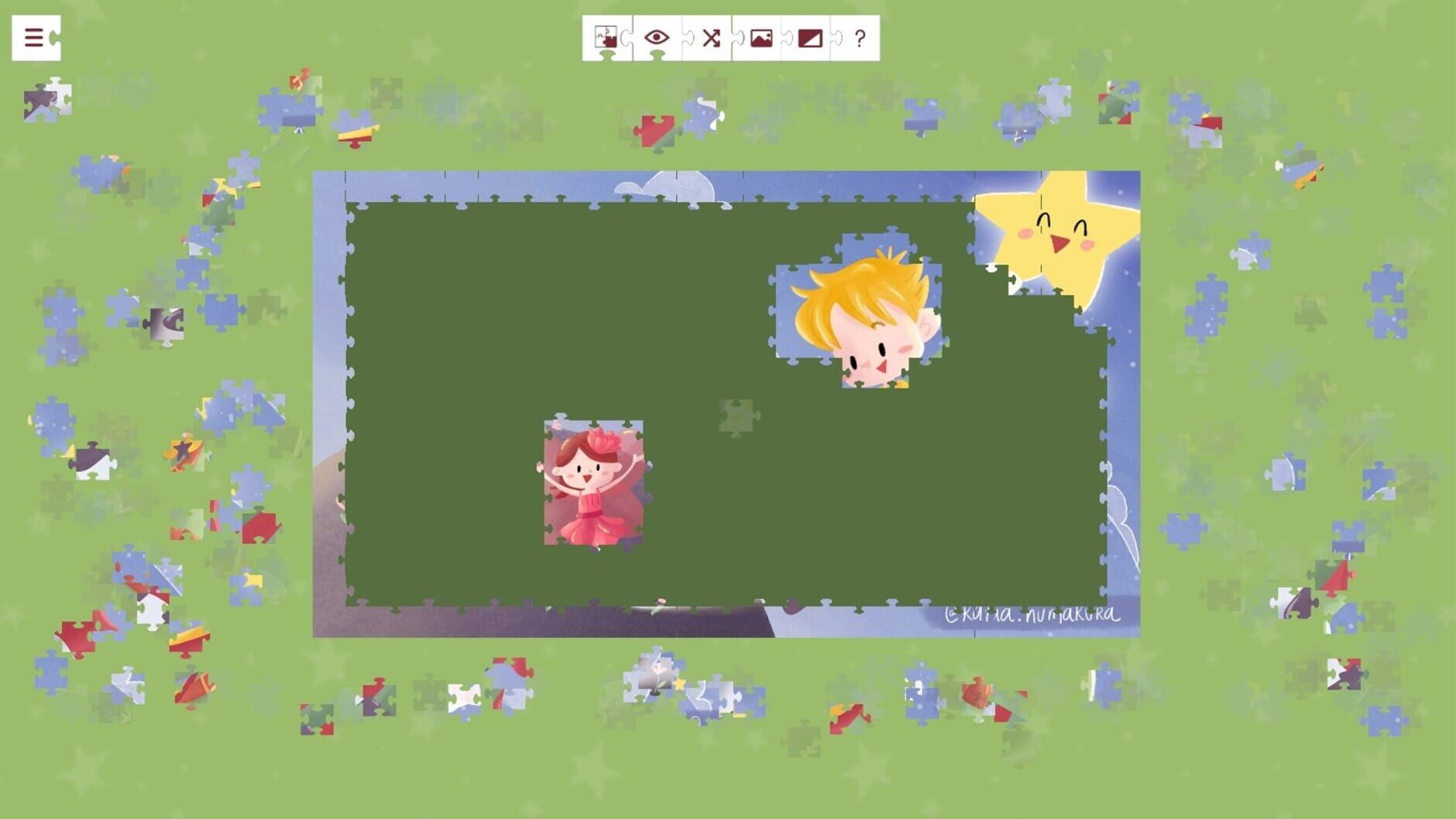 Screenshot for My Little Prince: A Jigsaw Puzzle Tale