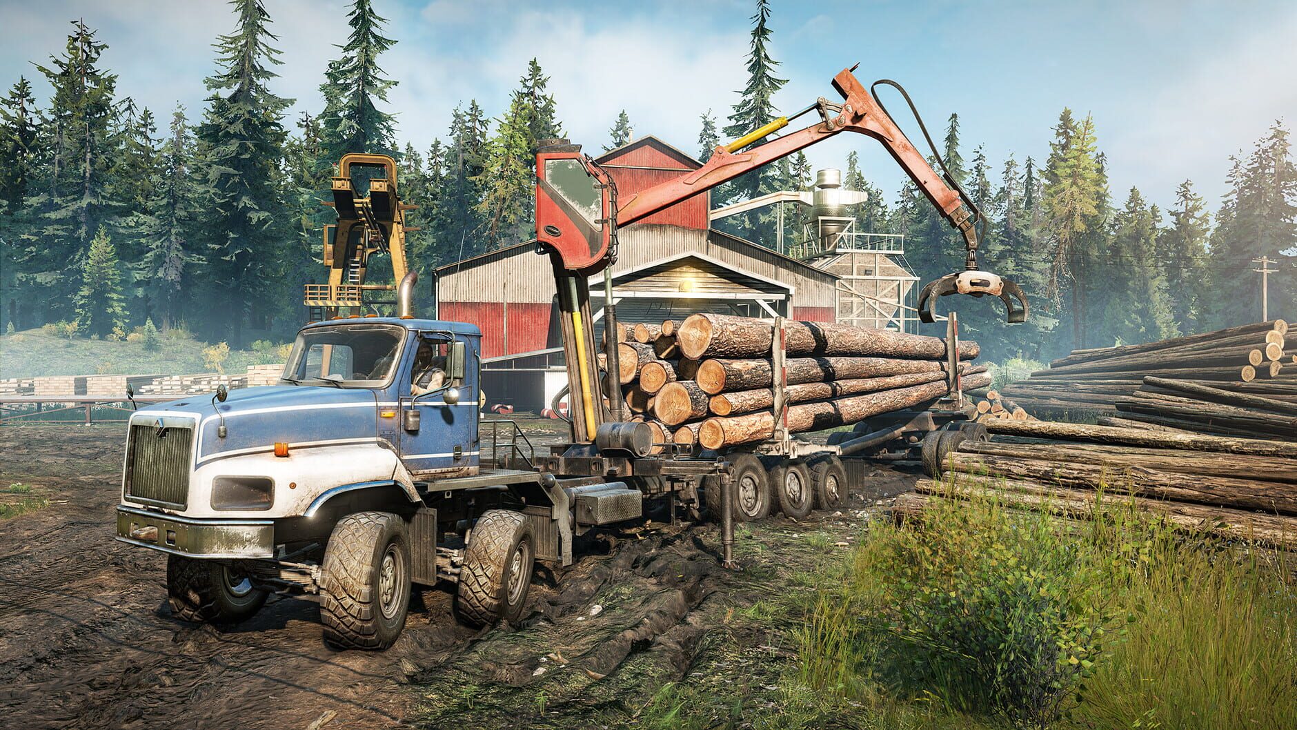 Screenshot for SnowRunner: Season 3 - Locate & Deliver