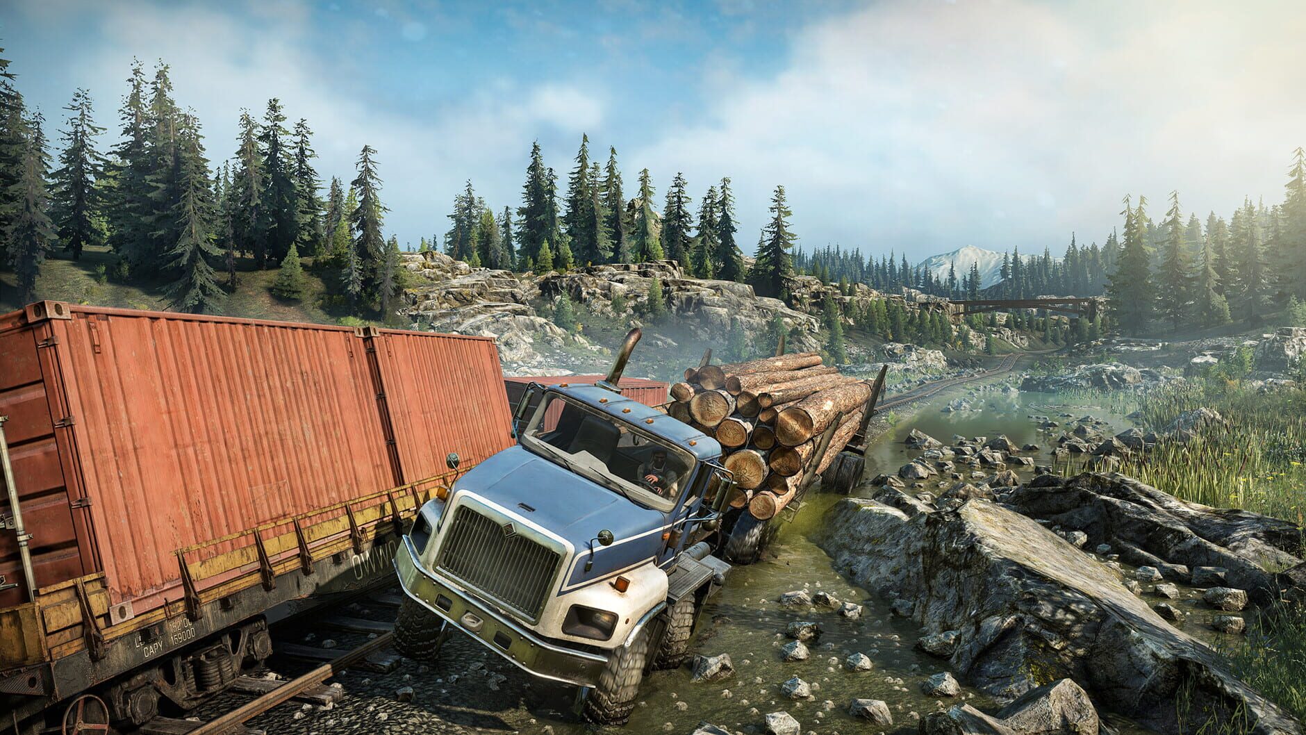 Screenshot for SnowRunner: Season 3 - Locate & Deliver