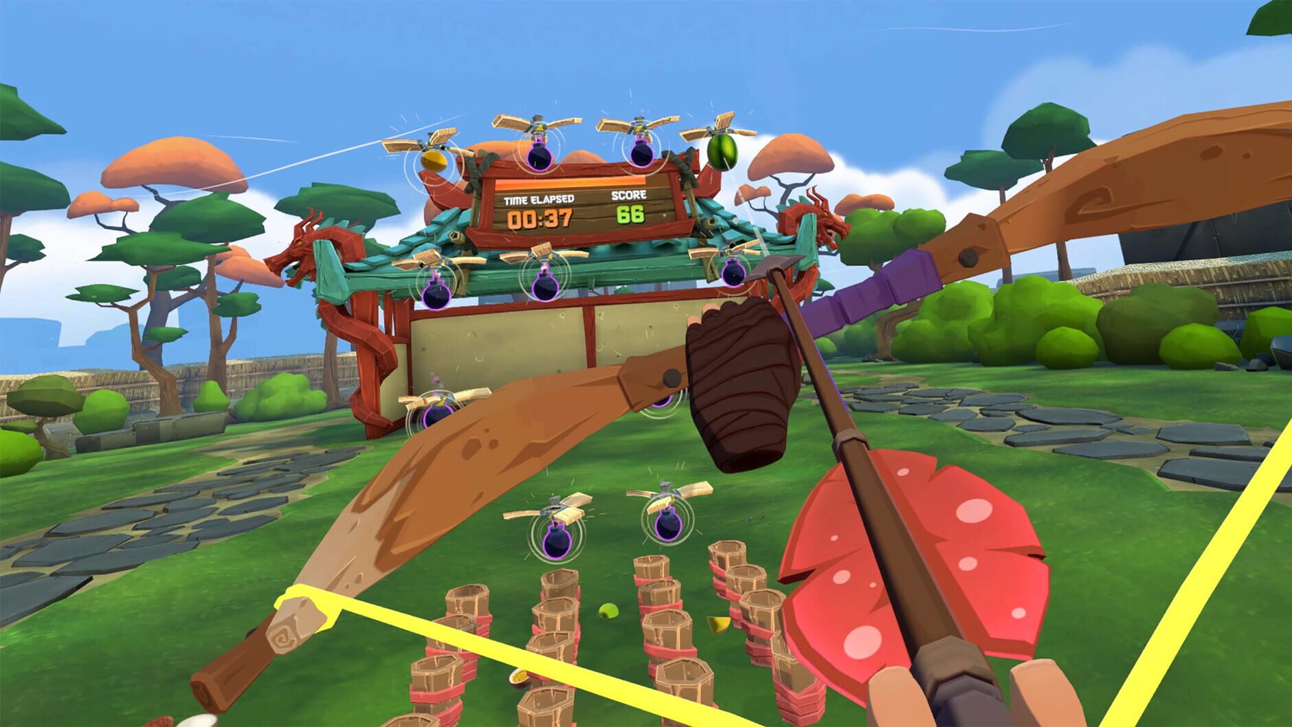 Screenshot for Fruit Ninja VR 2