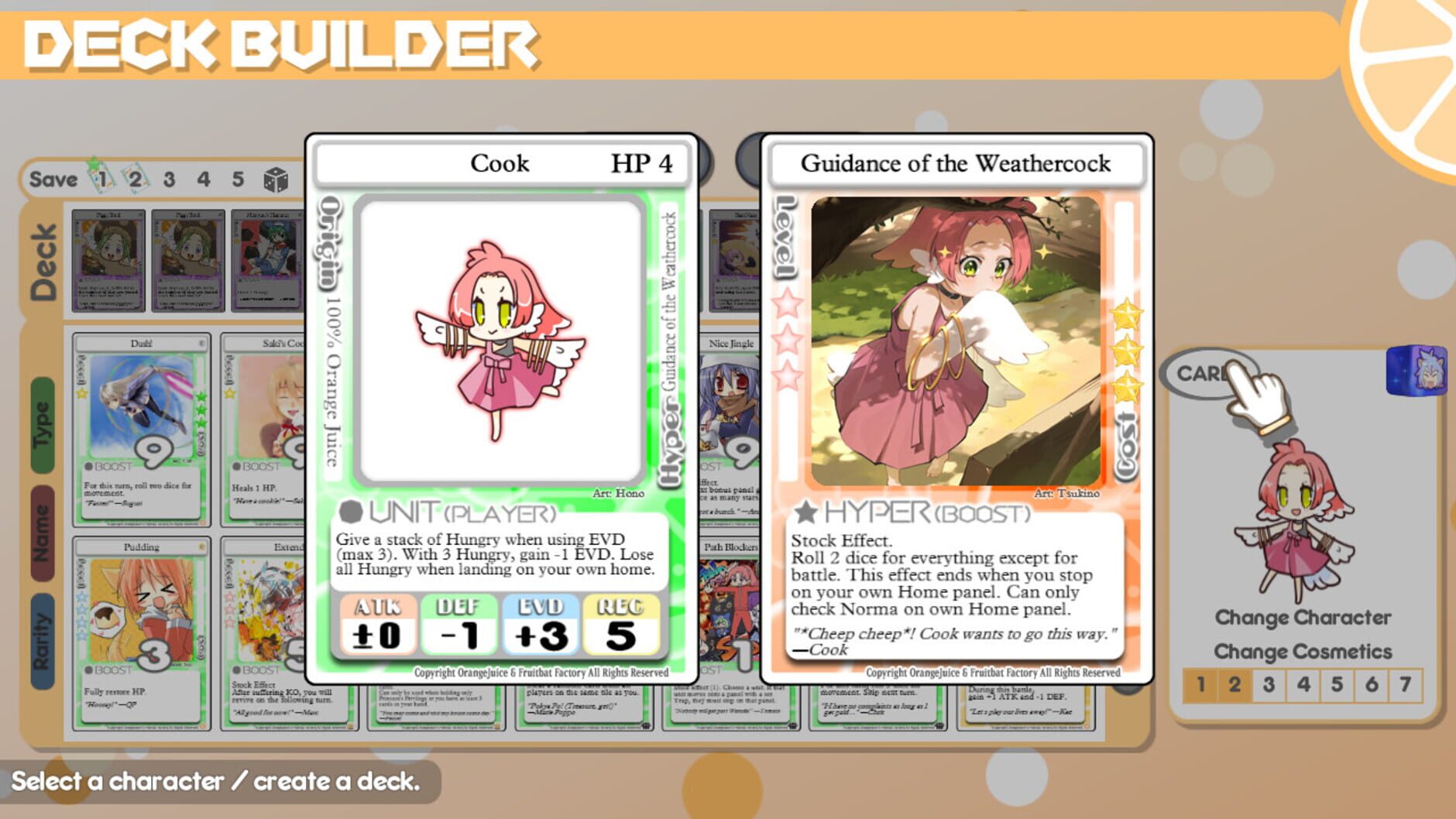 Screenshot for 100% Orange Juice: Halena & Cook Character Pack