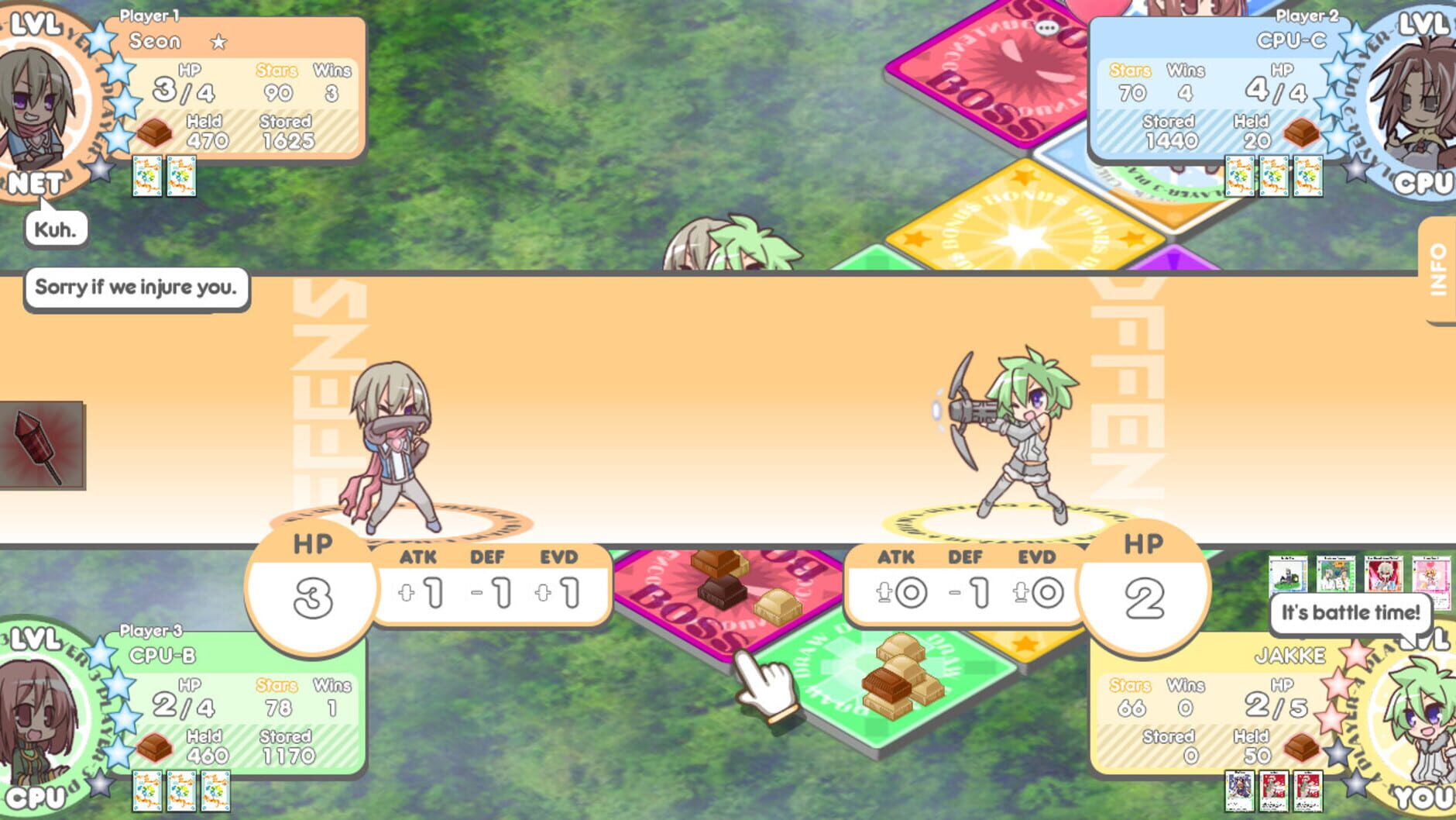 Screenshot for 100% Orange Juice: Iru & Mira Character Pack