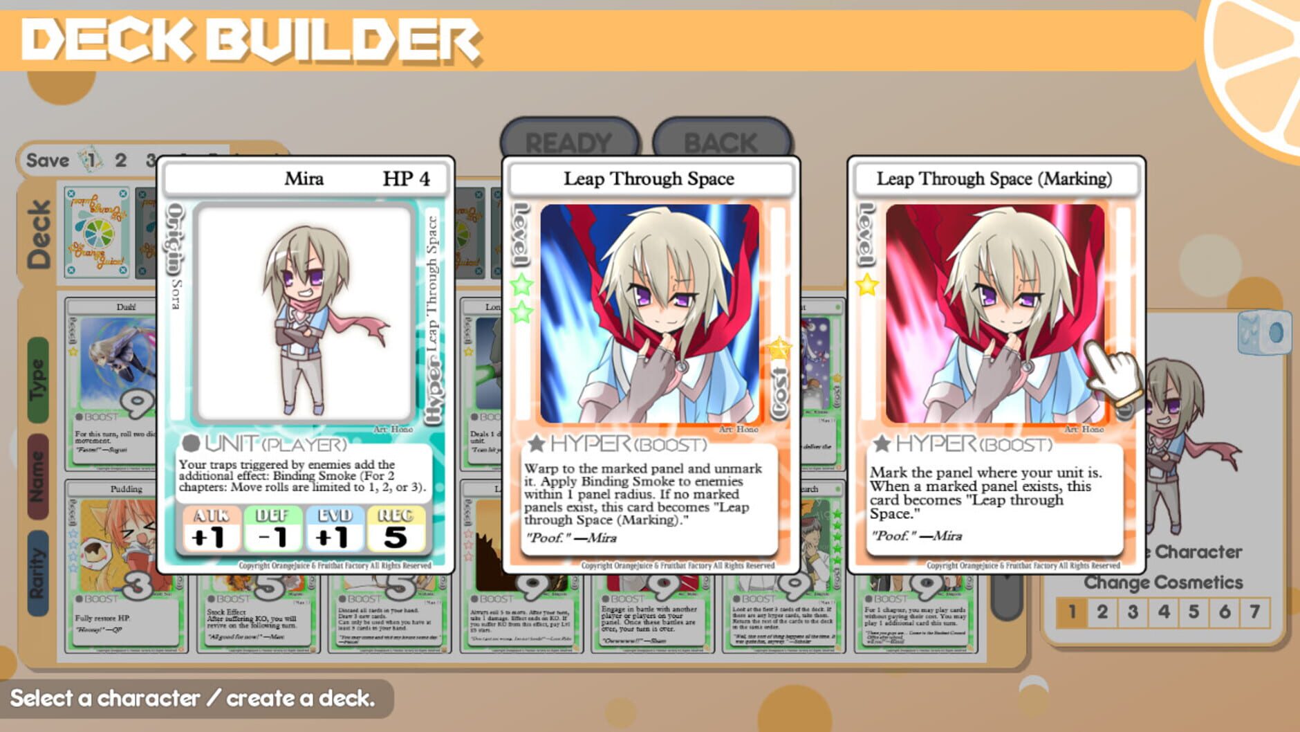 Screenshot for 100% Orange Juice: Iru & Mira Character Pack
