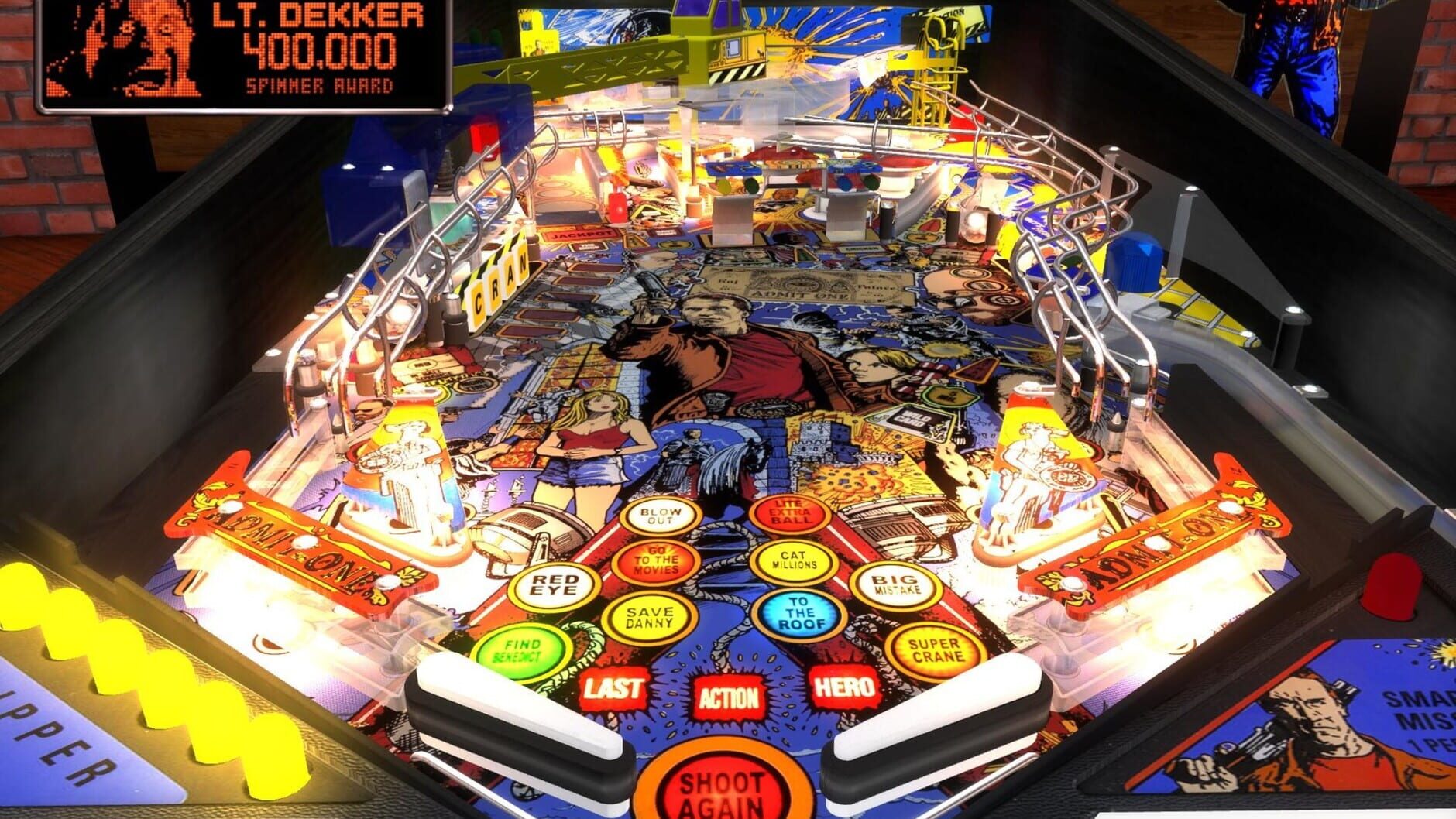 Screenshot for Stern Pinball Arcade: Last Action Hero