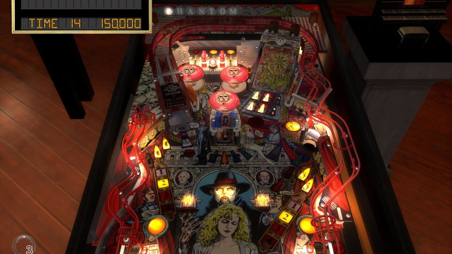 Screenshot for Stern Pinball Arcade: Phantom of the Opera