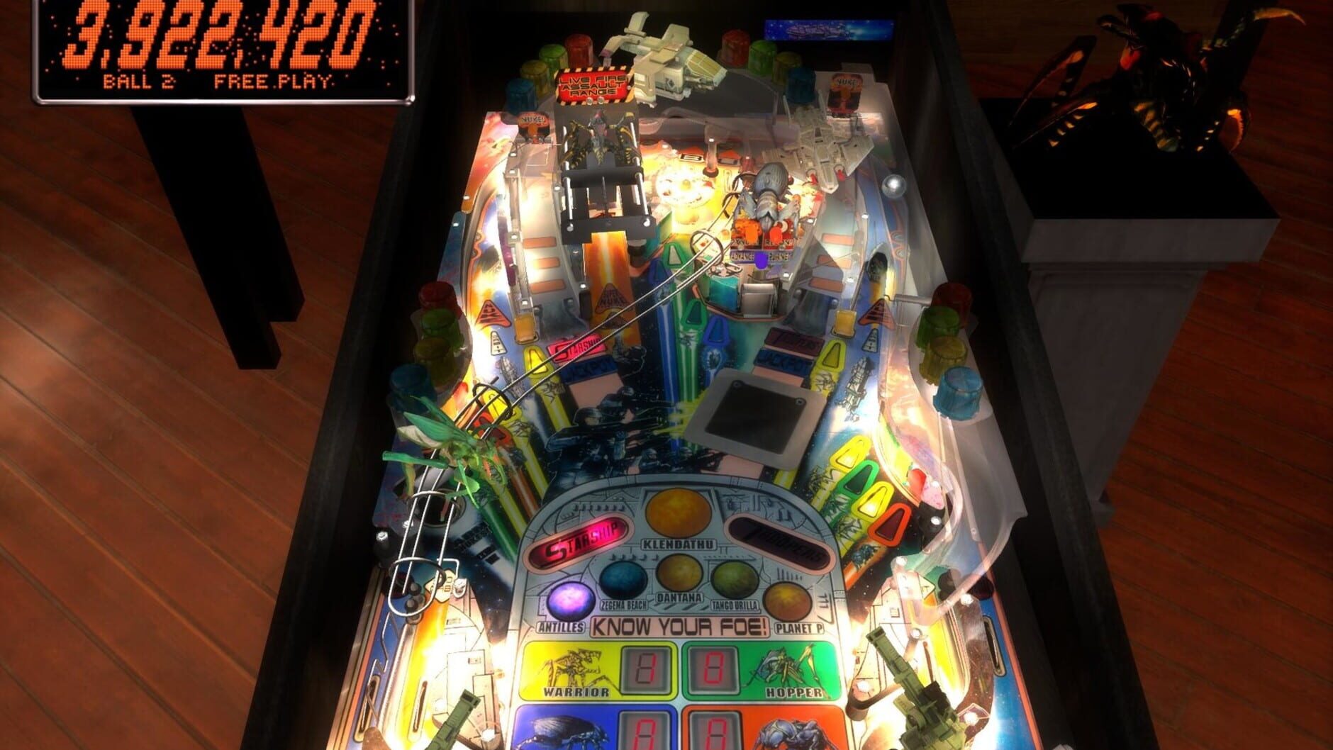 Screenshot for Stern Pinball Arcade: Starship Troopers